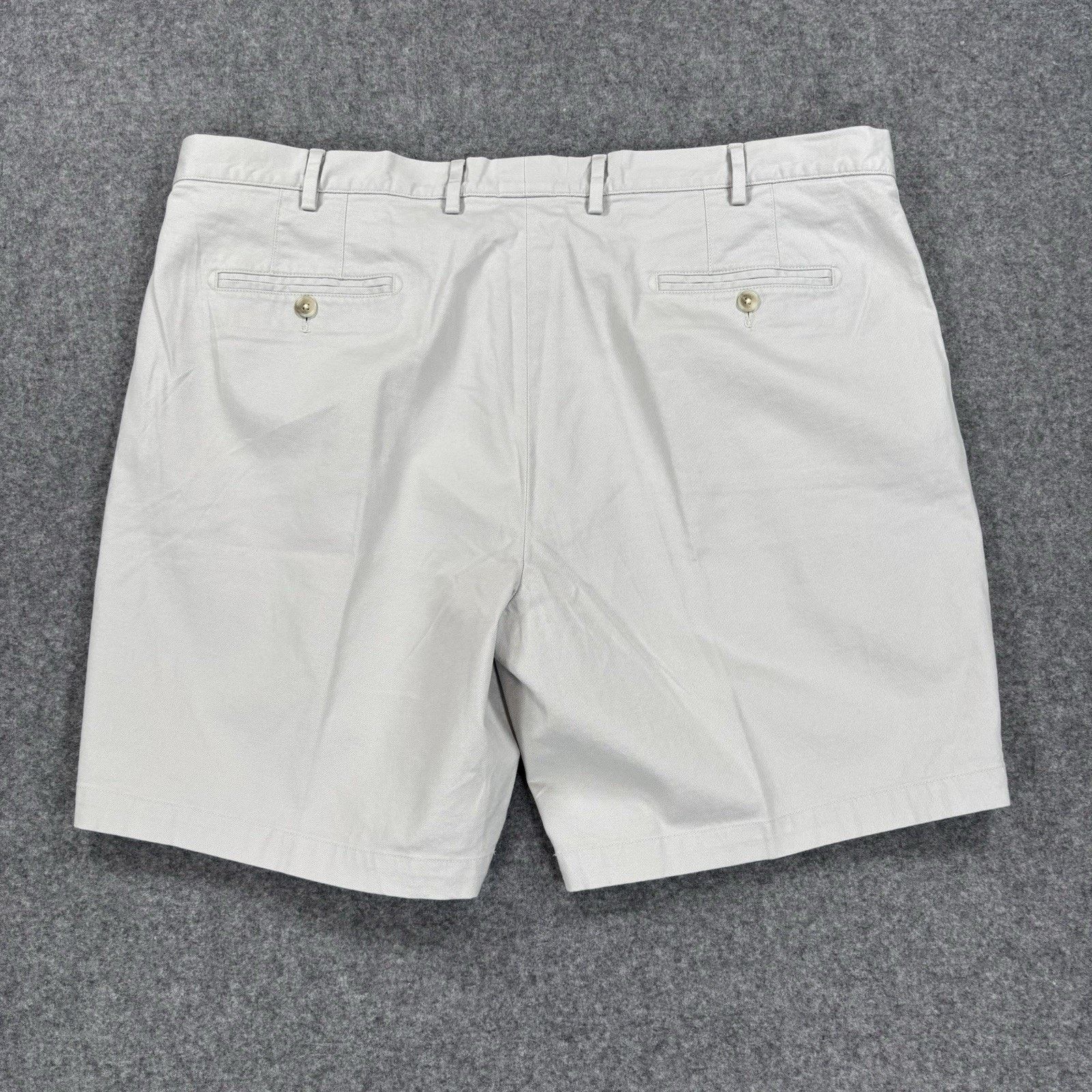 Peter Millar Peter Millar Crown Chino Shorts Men's 42 Grey ME0B05 NWT Size US 42 / EU 58 - 3 Thumbnail