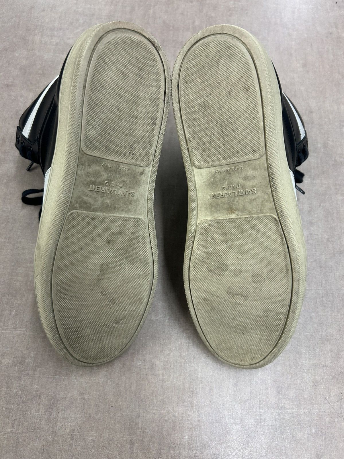 Saint Laurent Paris Saint Laurent SL10H Court Classic black white High Top Size US 9 / EU 42 - 5 Thumbnail
