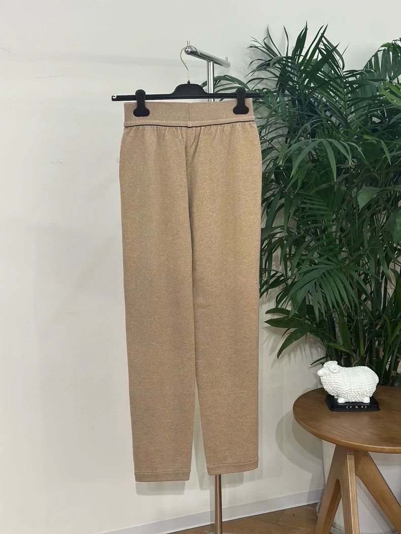 Loro Piana LORO PIANA Pieced cashmere knit trousers Size 27" / US 4 / IT 40 - 3 Thumbnail