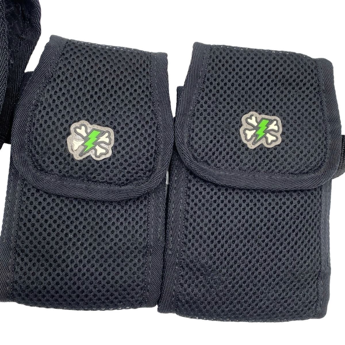 Undercover SS01 Undercover Interlocking Panels Black Utility Pouch Belt Size ONE SIZE - 4 Thumbnail