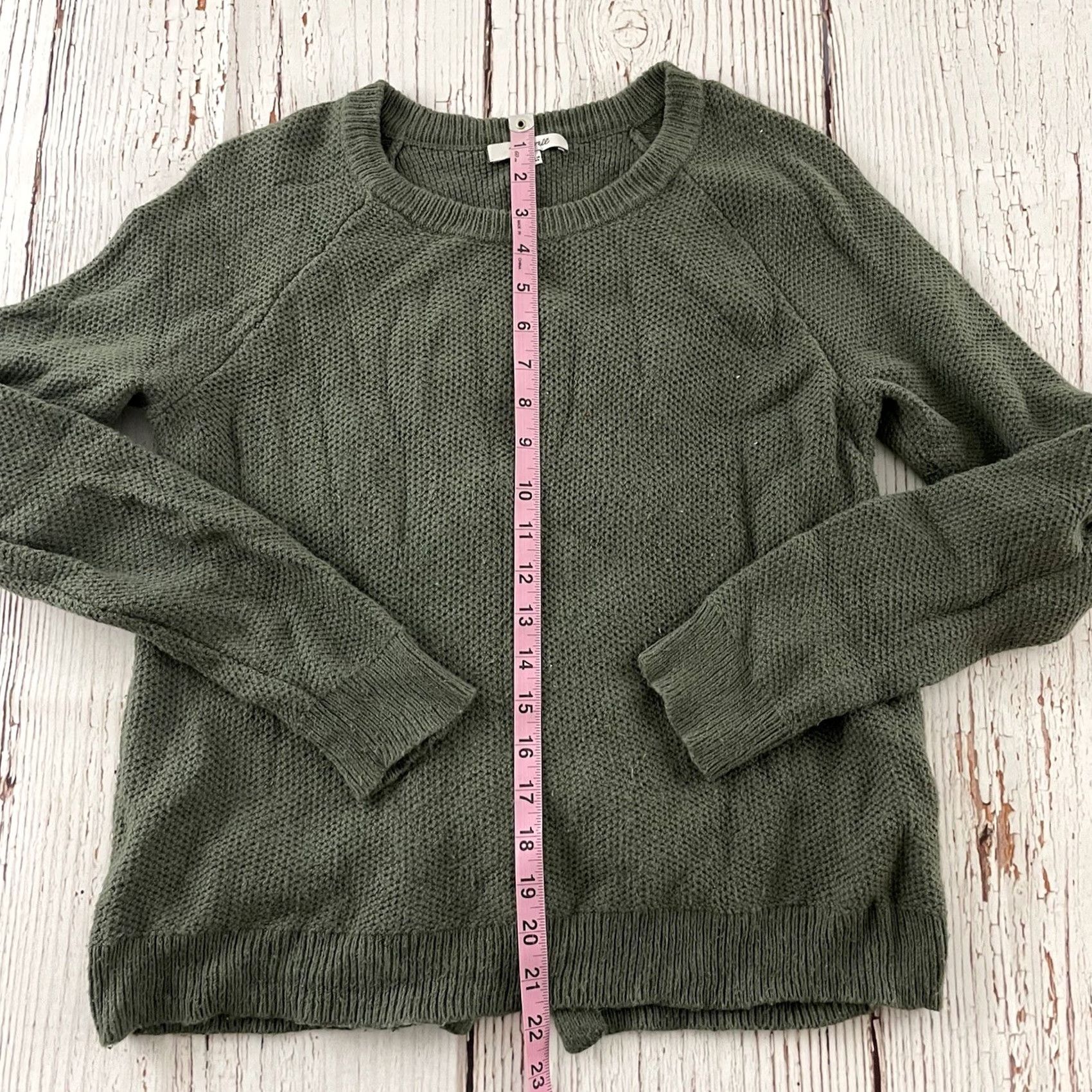 Madewell Madewell Pullover Sweater Open Green Women Medium Size M / US 6-8 / IT 42-44 - 4 Thumbnail
