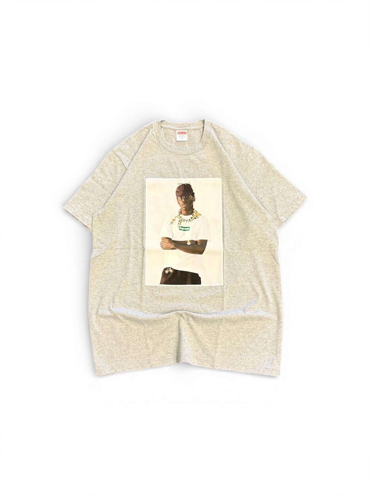 Supreme Supreme x Tyler the Creator Tee (Grey) Size US M / EU 48-50 / 2 - 1 Thumbnail