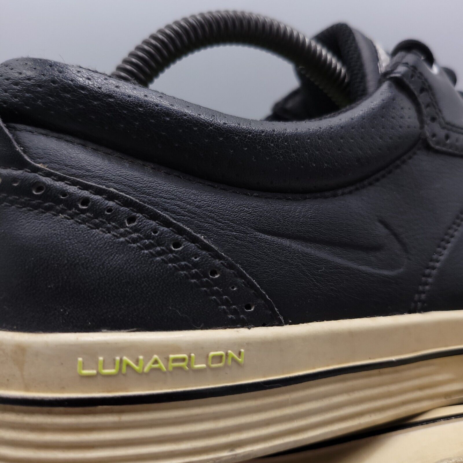 Nike Nike Lunarlon Shoe Mens Size 9.5 W 577372-001 Black White Size US 9.5 / EU 42-43 - 8 Thumbnail