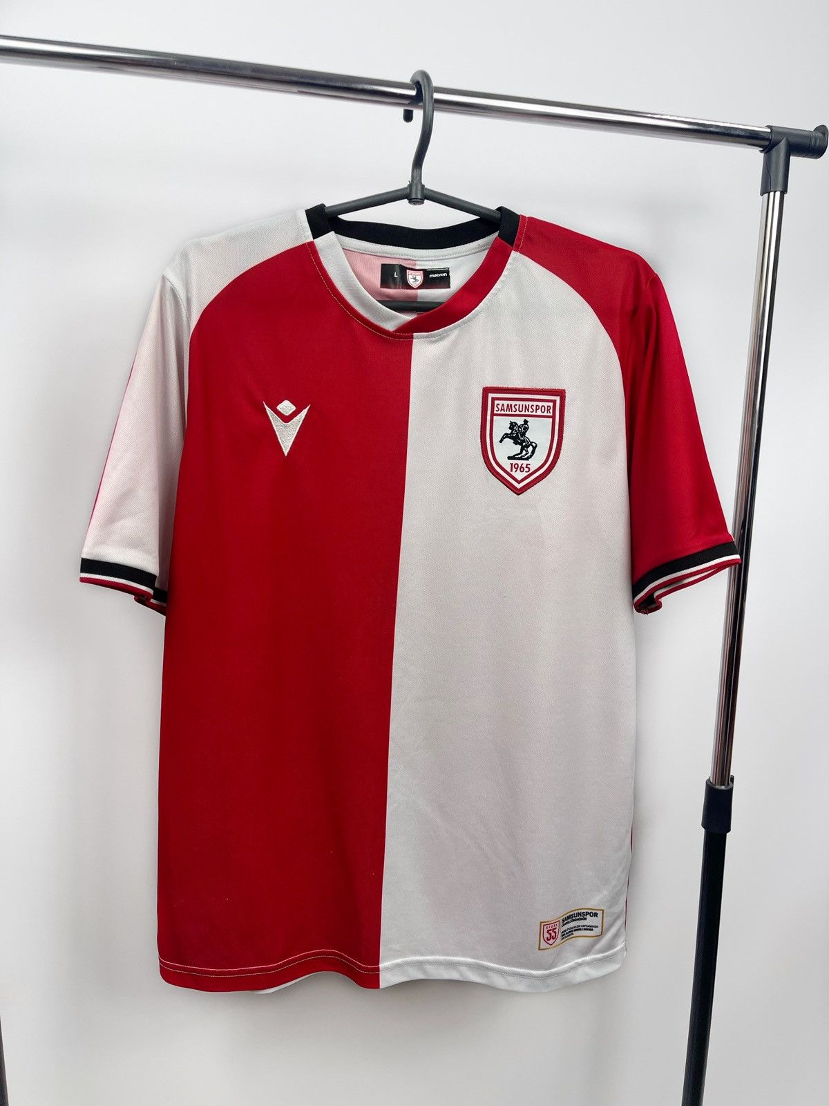 Macron Macron Samsunspor Football Shirt Size Large Away 2019 2020 Size US L / EU 52-54 / 3 - 1 Thumbnail