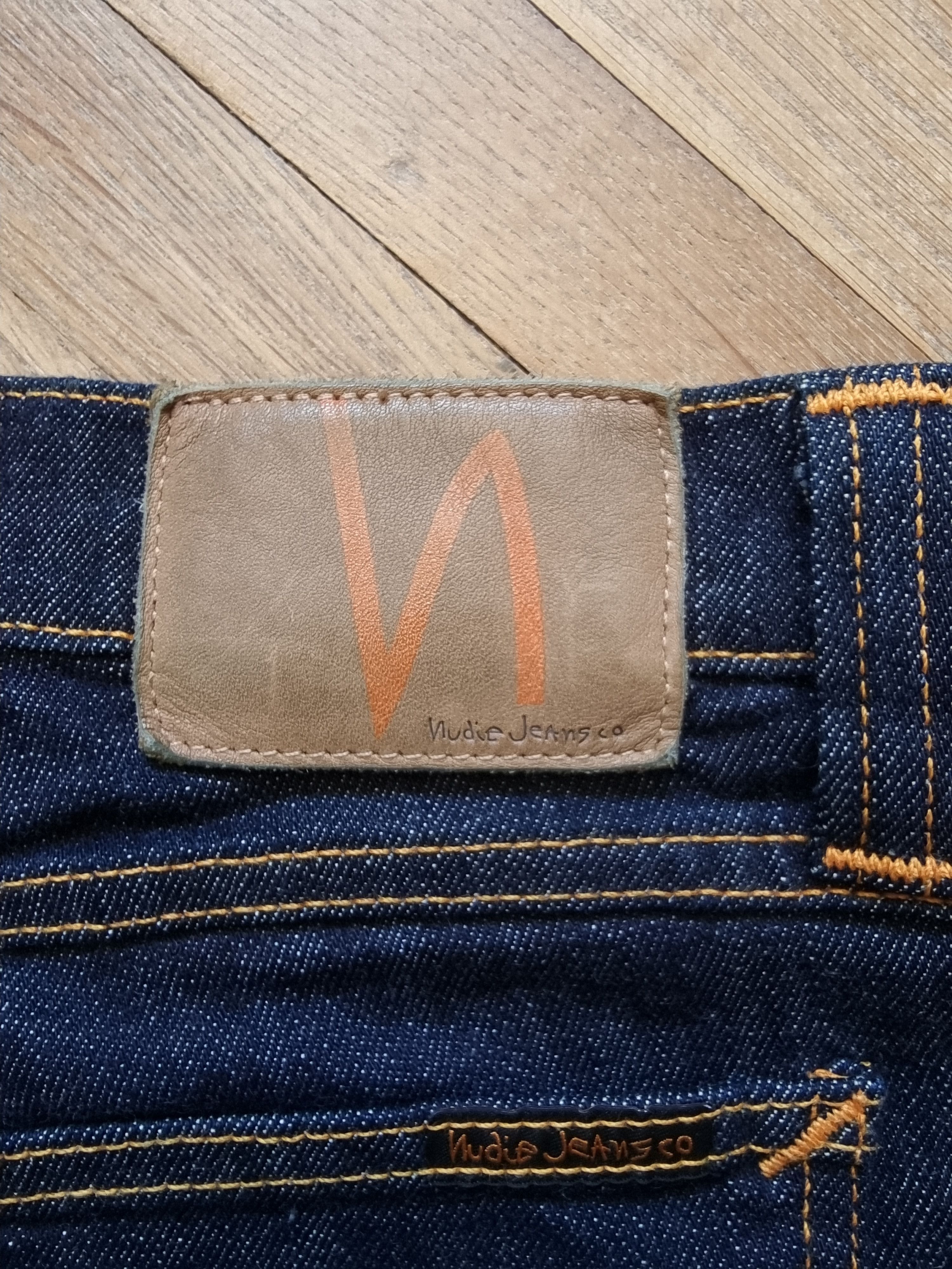 Nudie Jeans Nudie Selvedge Indigo Blue Denim Jeans Size US 29 - 5 Thumbnail