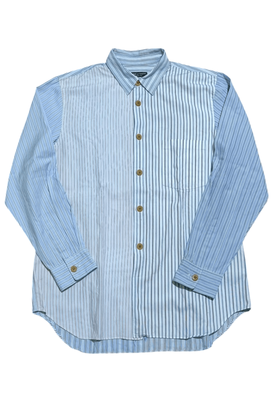 Comme des Garcons Homme Plus Comme des Garcons Homme Plus Multicolour Stripe Shirt Size US L / EU 52-54 / 3 - 1 Thumbnail