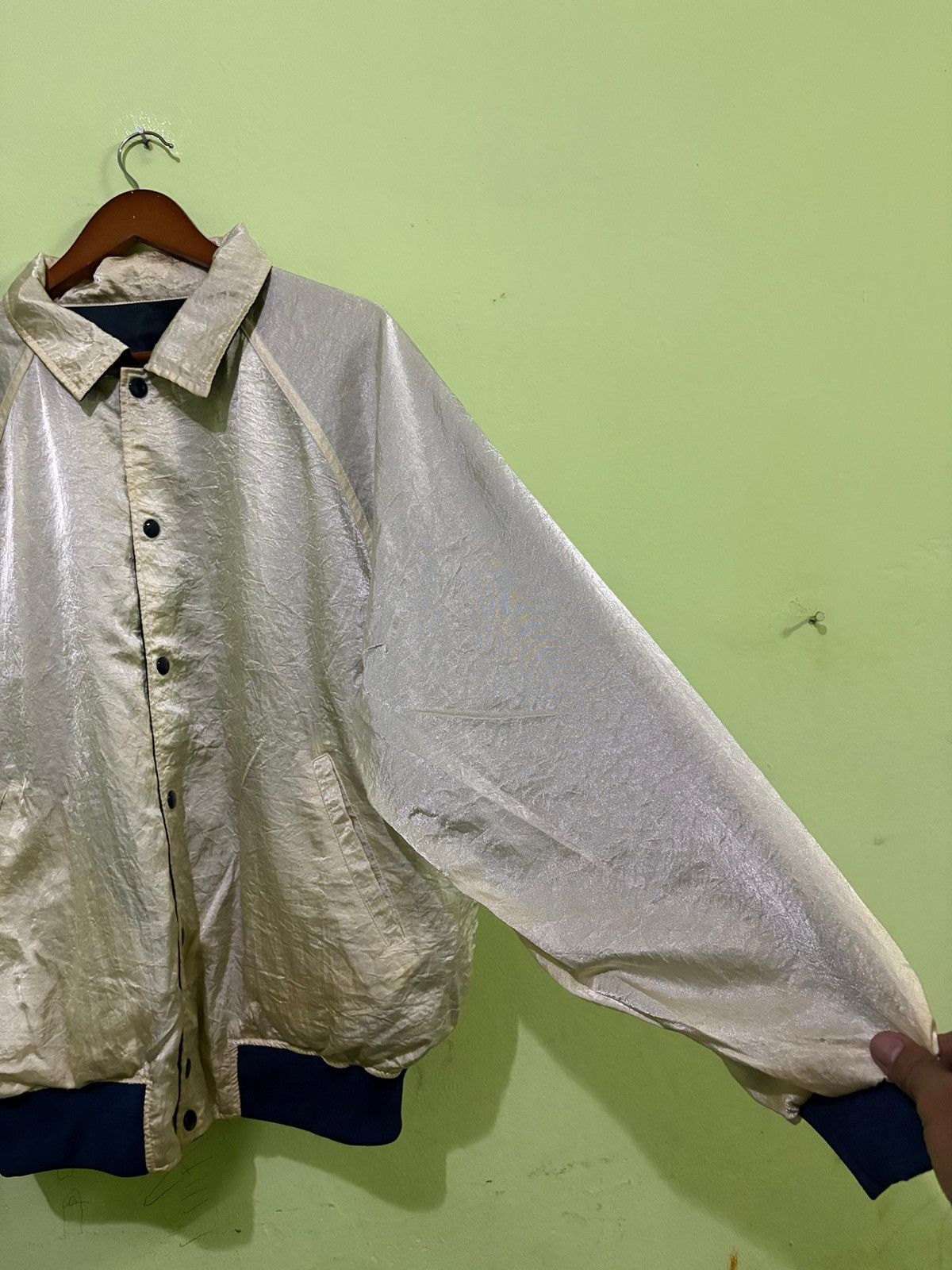 Japanese Brand × Vintage Vintage J.League Windbreaker Jacket Reversible Design Size US L / EU 52-54 / 3 - 3 Thumbnail
