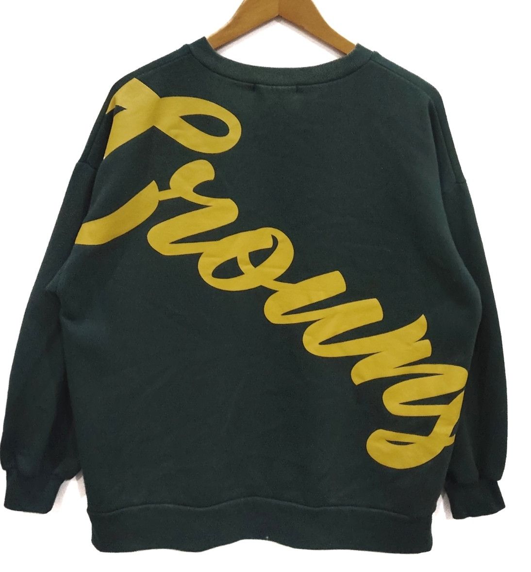 Japanese Brand × Vintage Vtg RODEO CROWN Embroidery Spellout. Baggy Style Sweatshirt Size US XL / EU 56 / 4 - 2 Thumbnail