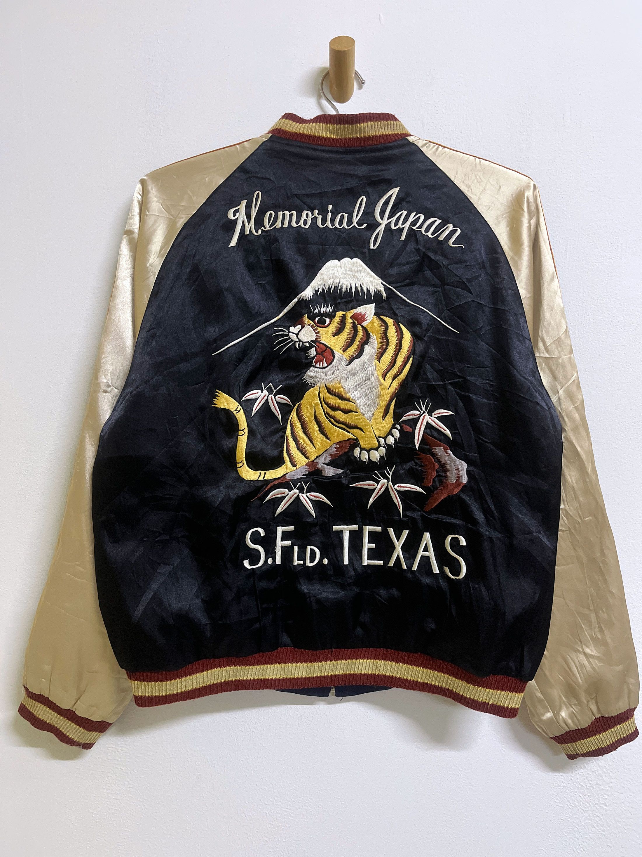 Japanese Brand Reversible Toyo Enterprises Sukajan Flight Jacket Size US L / EU 52-54 / 3 - 3 Thumbnail