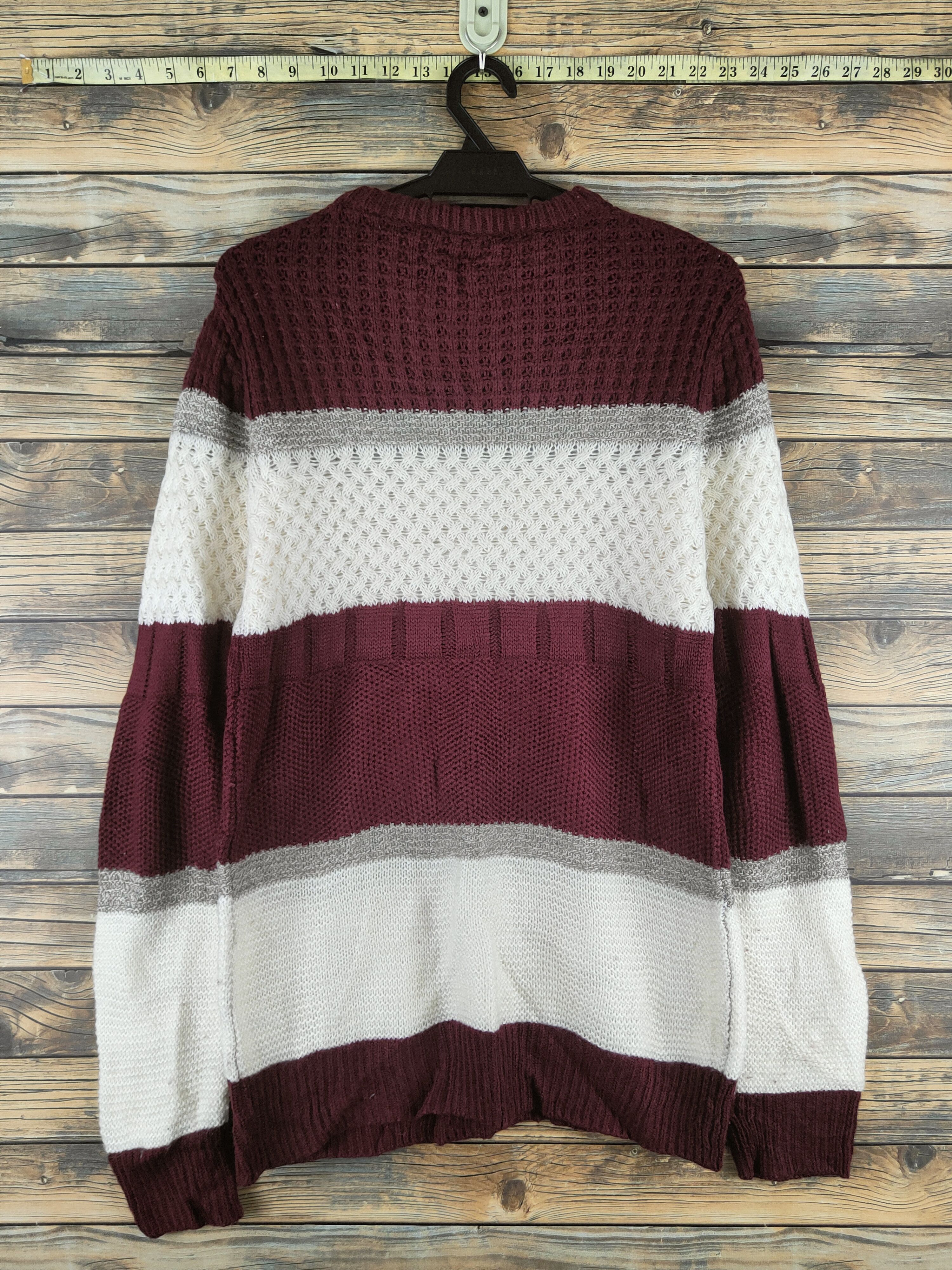 Ciaopanic DL Ciaopanic Brown Cream Knitwear Sweatshirts #46-480 Size M / US 6-8 / IT 42-44 - 7 Thumbnail