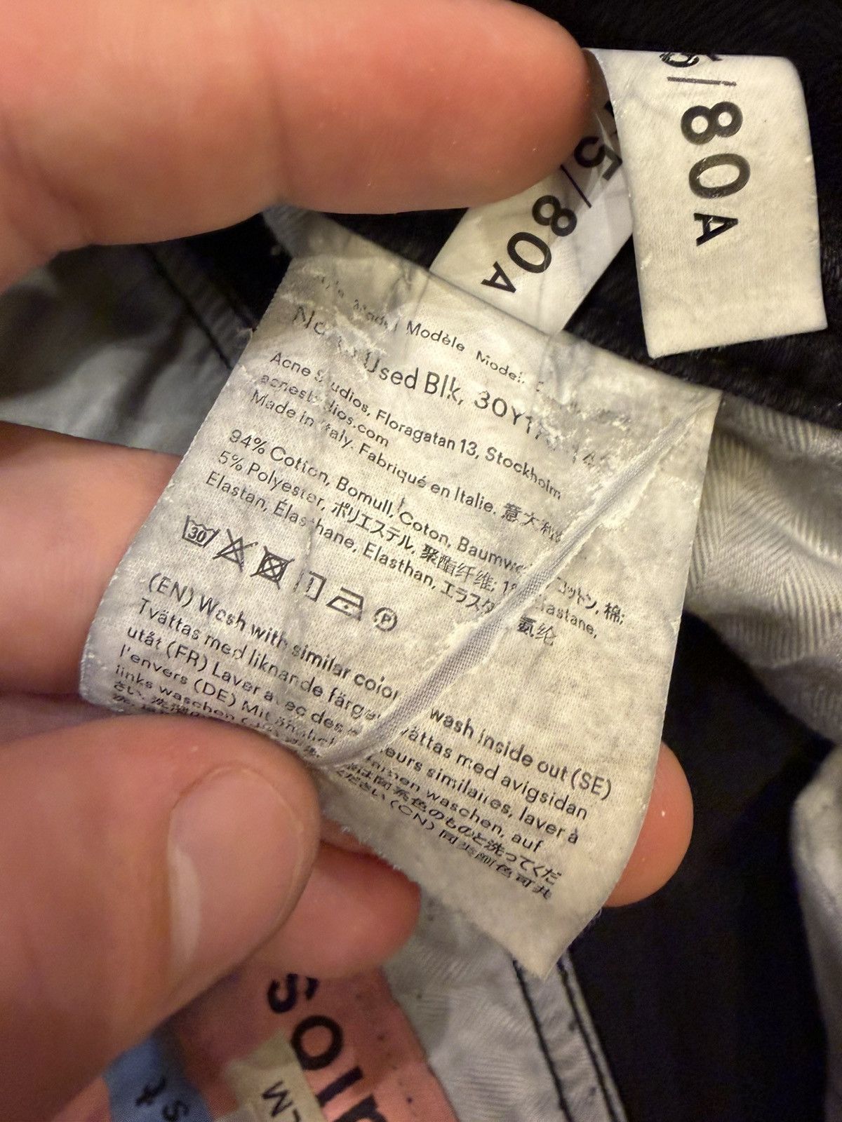 Acne Studios Acne Studios Denim Jeans Size US 29 - 5 Thumbnail