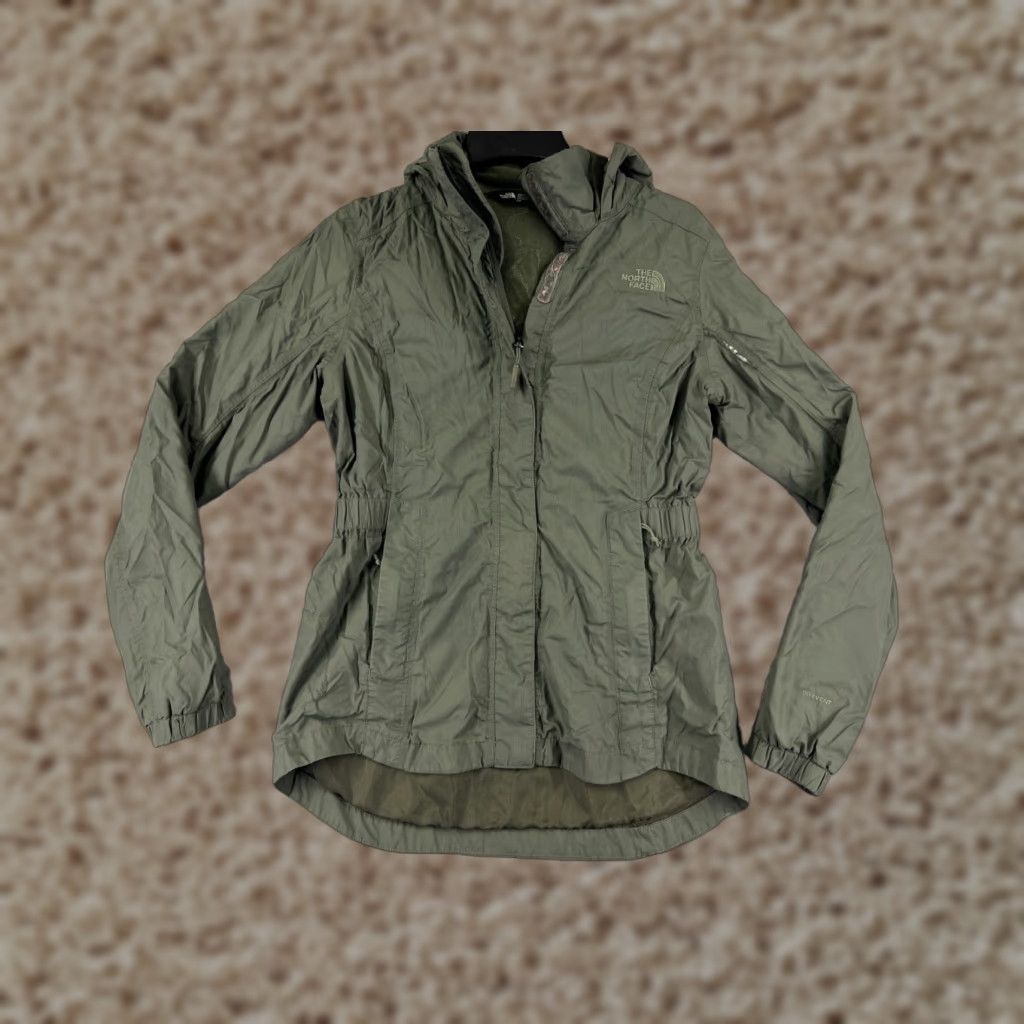 The North Face The North Face Jacket Womens Small Green Resolve Parka II Hoodie Nylon READ Size S / US 4 / IT 40 - 1 Thumbnail