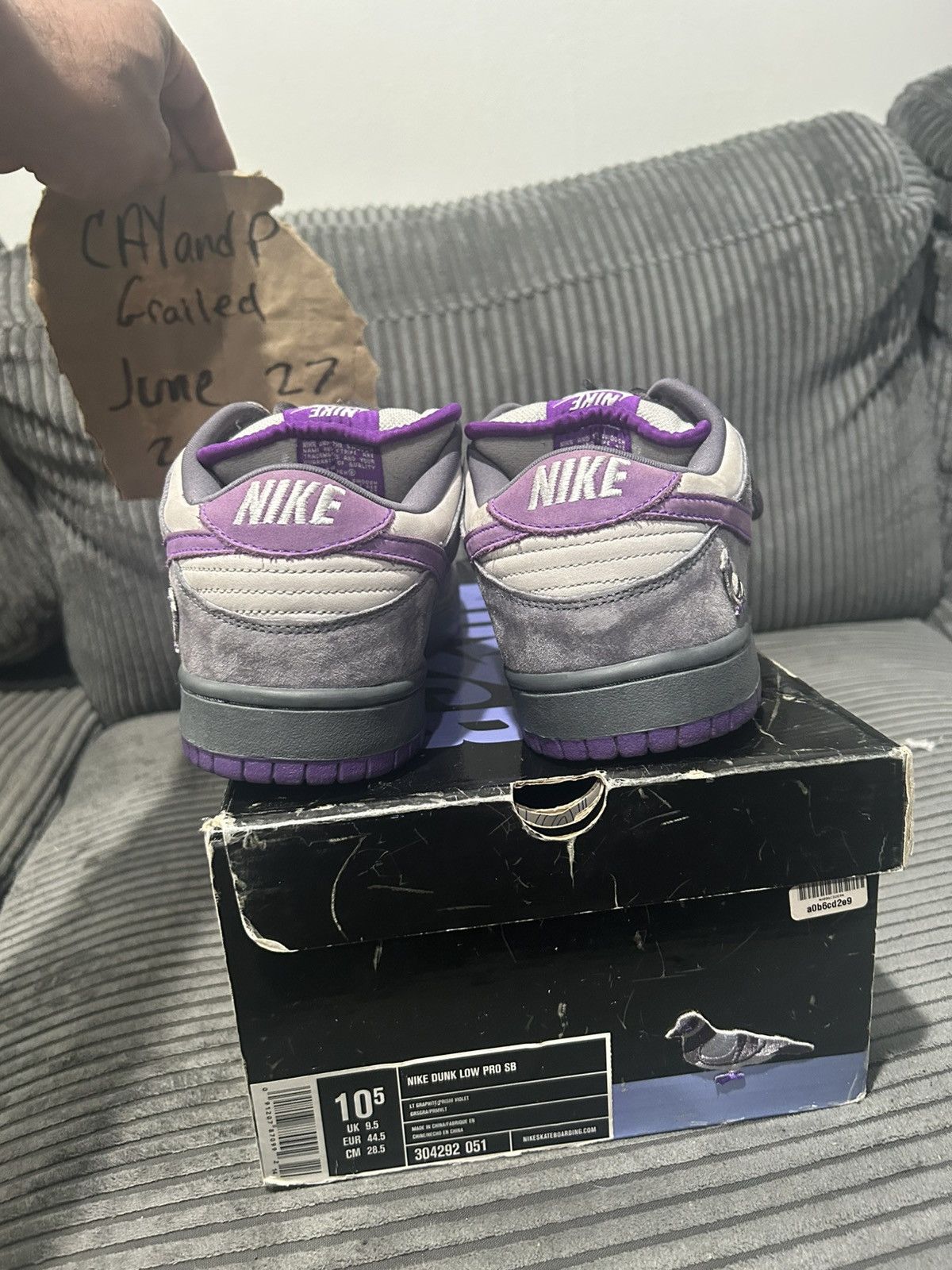 Nike × Vintage Purple pigeon Size US 10.5 / EU 43-44 - 19 Thumbnail