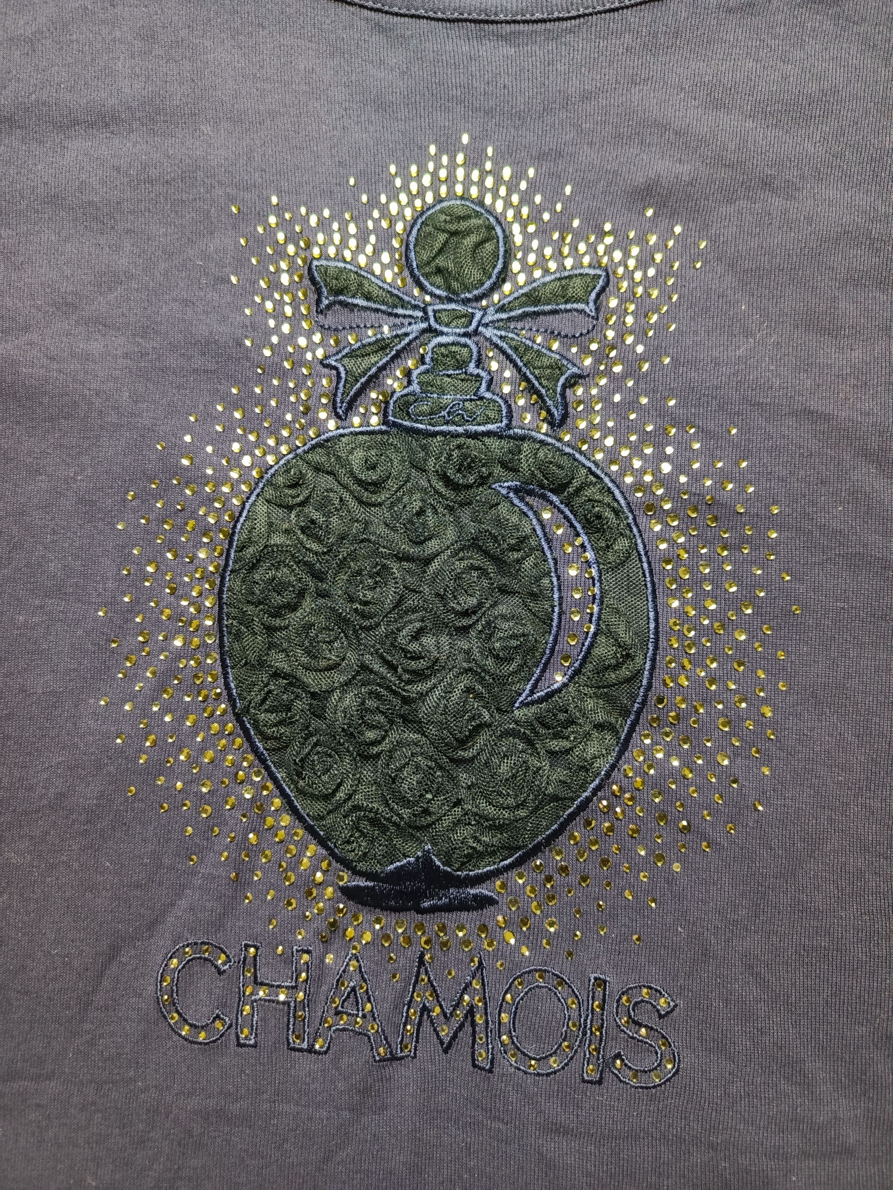 Japanese Brand Chamois Midnight Perfume Graphic Cla. Elegant & Chic Size S / US 4 / IT 40 - 3 Thumbnail