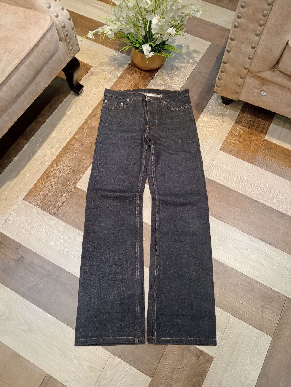 Issey Miyake ZUCCA TRAVAIL VINTAGE ISSEY MIYAKE BAGGY DENIM PANTS Size US 32 / EU 48 - 1 Thumbnail