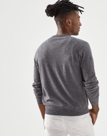 Brunello Cucinelli Cashmere Sweater in Dark Grey Size US S / EU 44-46 / 1 - 2 Thumbnail