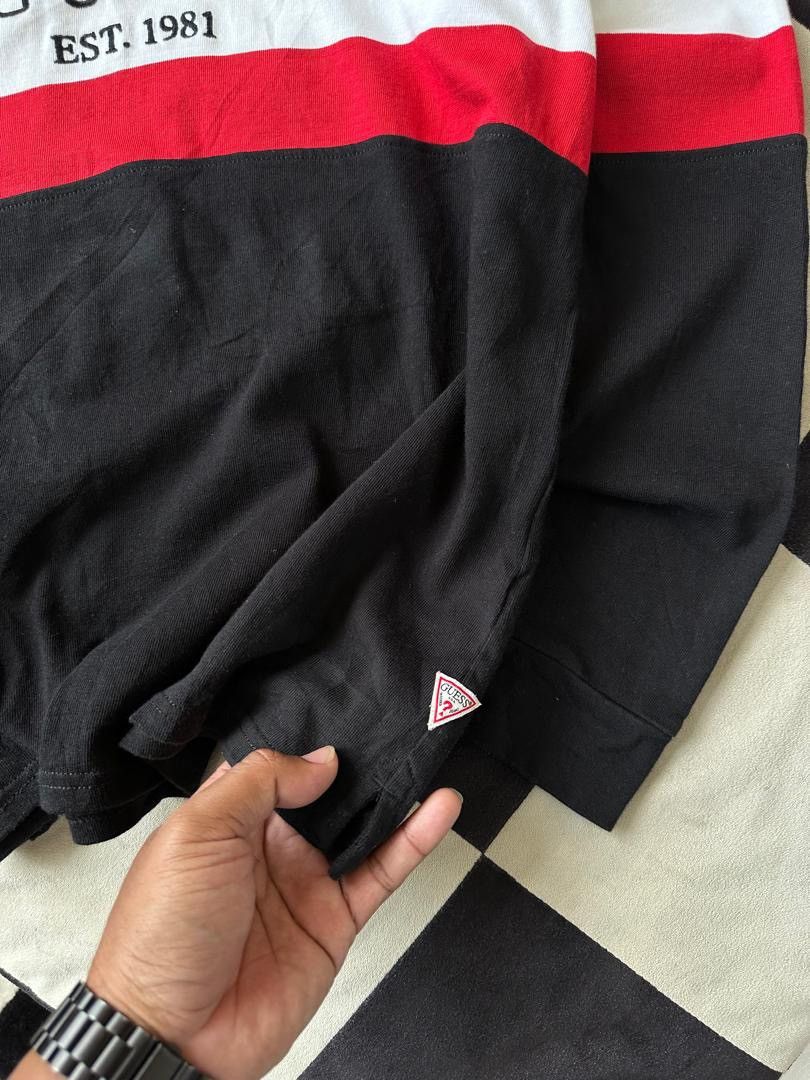 Designer × Guess GUESS RUGBY SHIRT Size US L / EU 52-54 / 3 - 3 Thumbnail