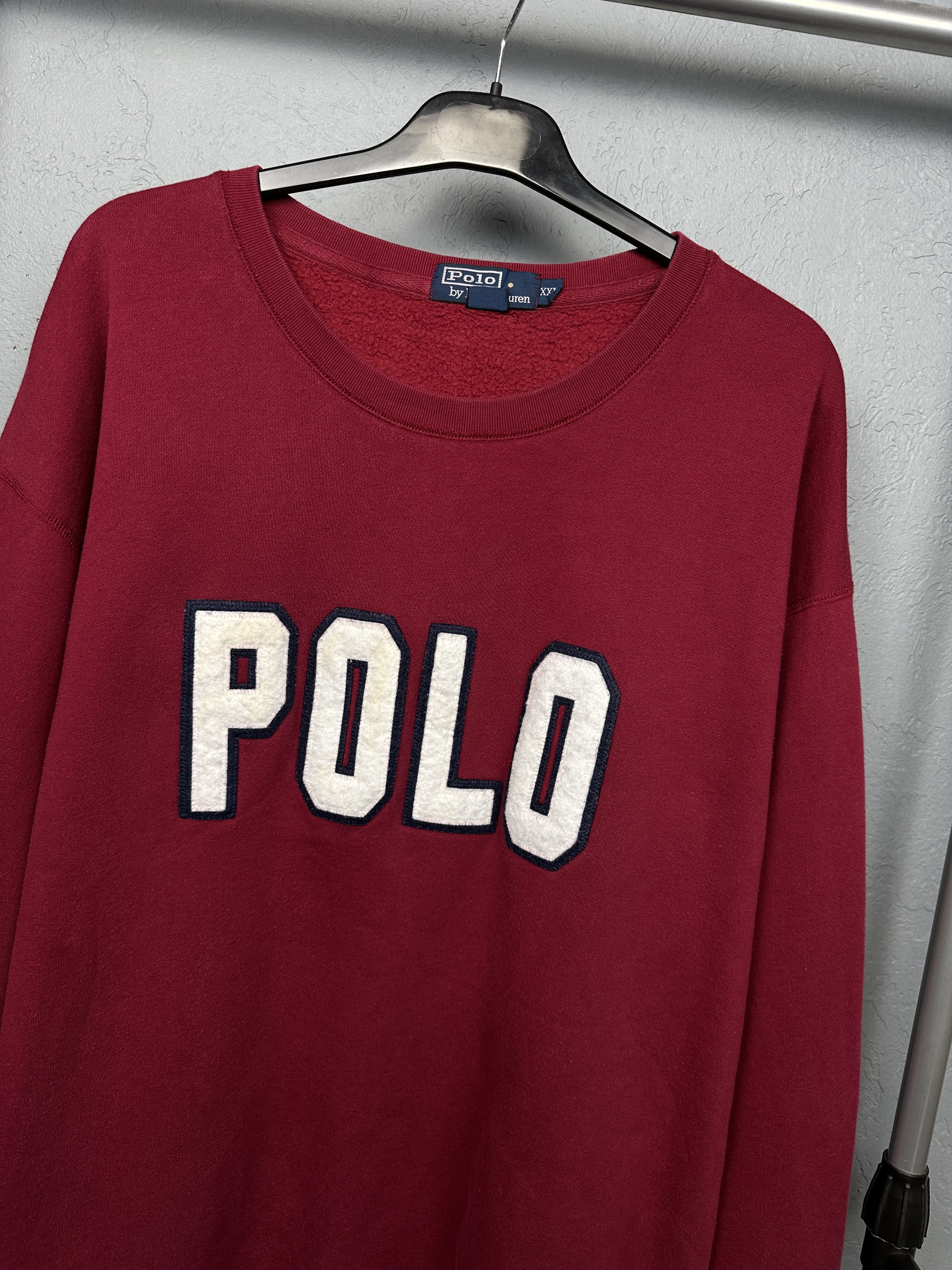 Polo Ralph Lauren Polo Ralph Lauren Vintage Mens Big Logo Sweatshirt Size US XXL / EU 58 / 5 - 2 Thumbnail