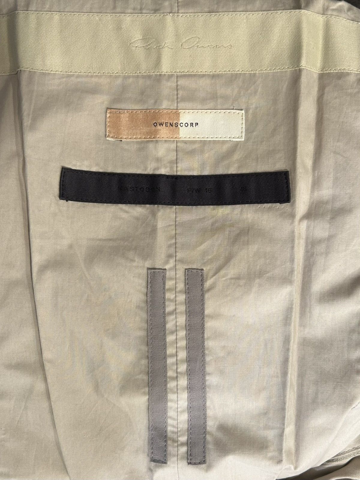 Rick Owens FW16 MASTODON Runway Trench Coat Size US S / EU 44-46 / 1 - 5 Thumbnail