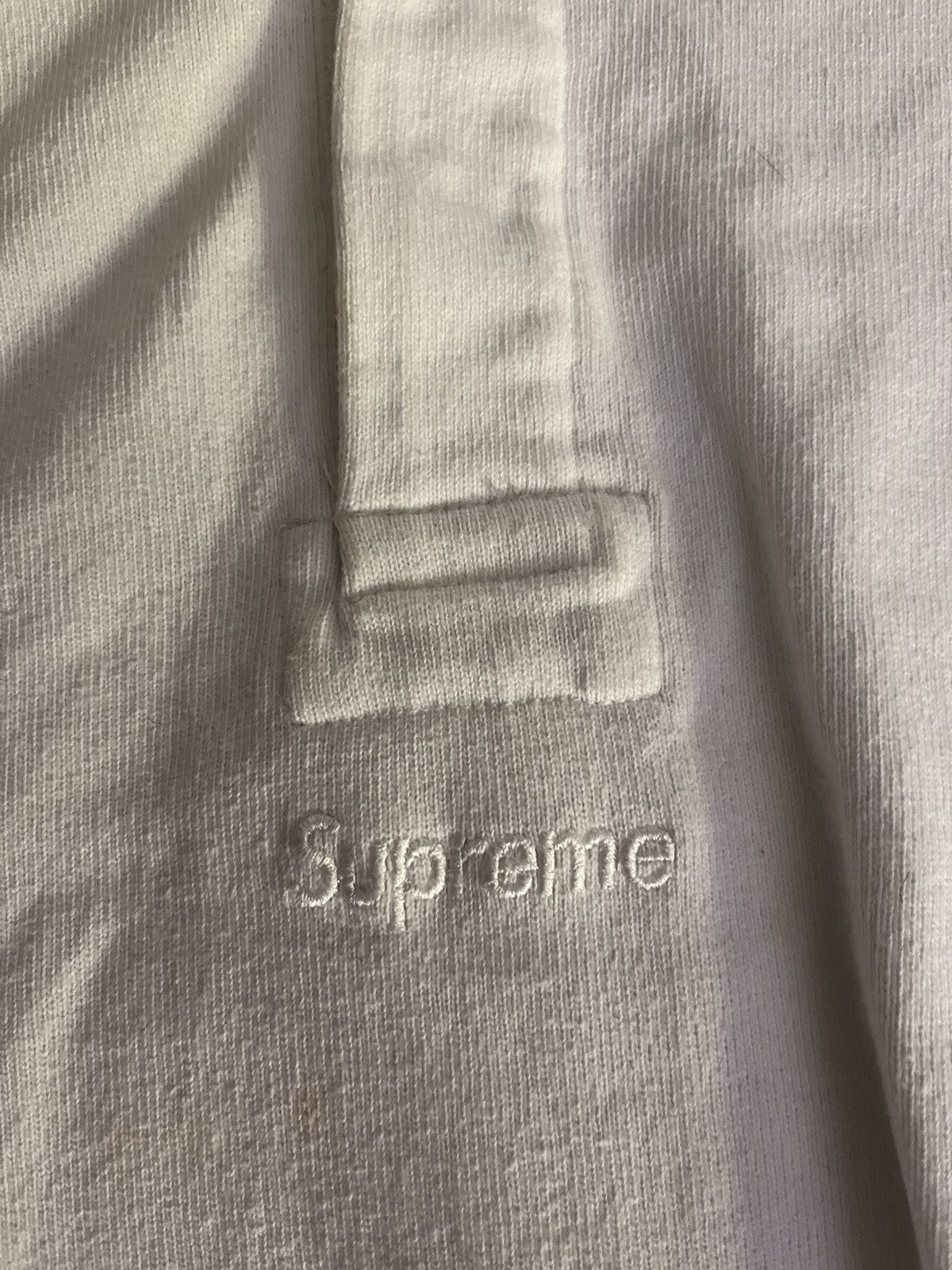 Supreme Supreme men’s split box logo red/white/green rugby polo Size US XL / EU 56 / 4 - 6 Thumbnail