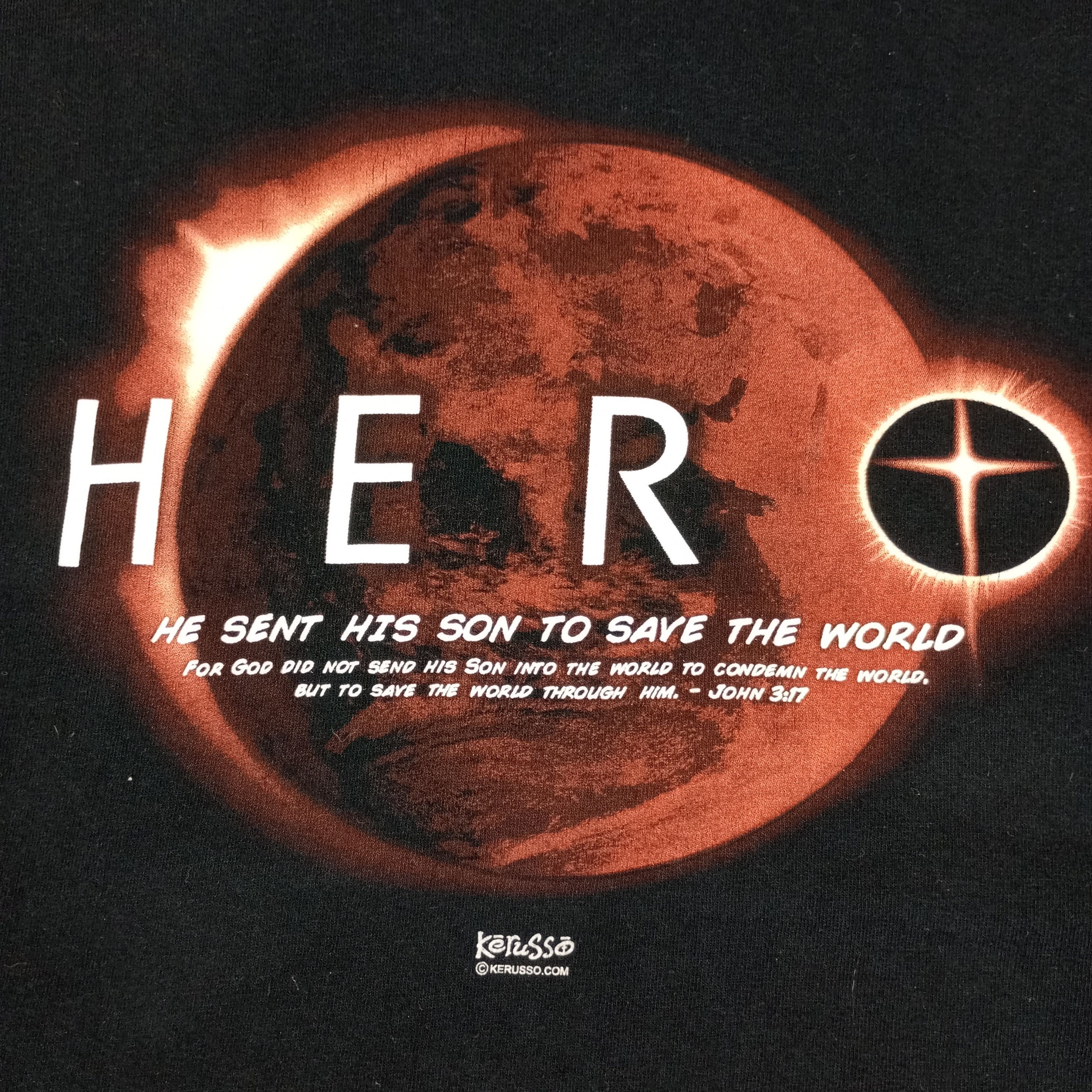 Vintage Hero Movie Kerruso Tshirt Streetwear Style Size US XL / EU 56 / 4 - 2 Thumbnail