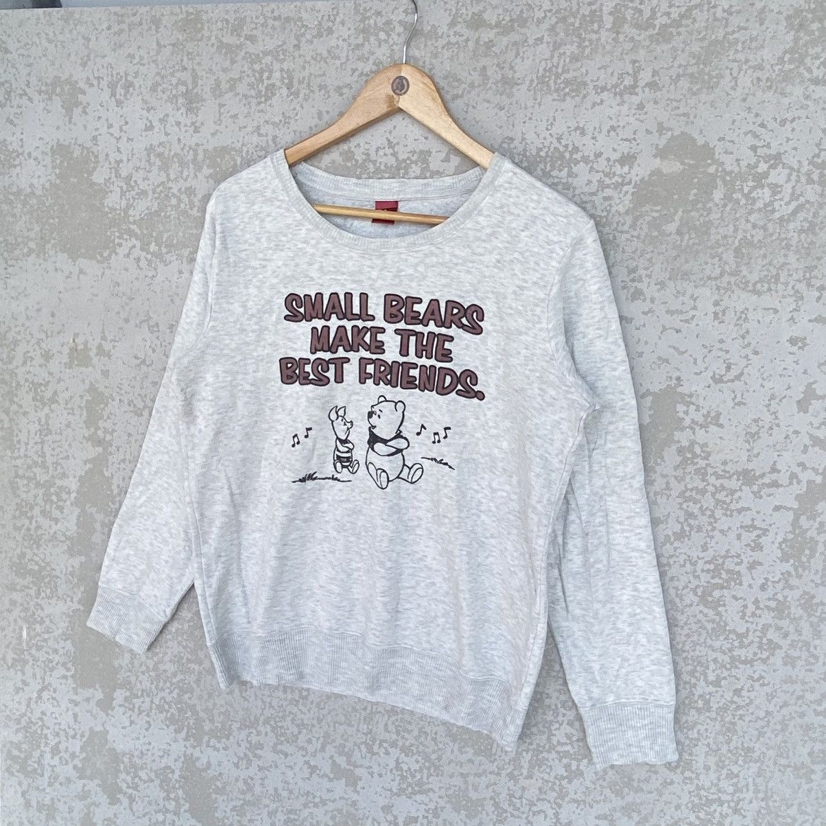 Other Vintage Disney Pooh Printed Crewneck Sweatshirt Gray Size M Size M / US 6-8 / IT 42-44 - 2 Thumbnail