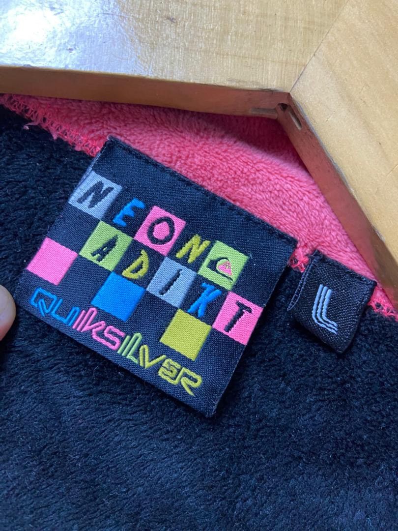 Quiksilver Quiksilver NEON ADIKT Multicolor Fleece Jacket (188) Size US L / EU 52-54 / 3 - 3 Thumbnail