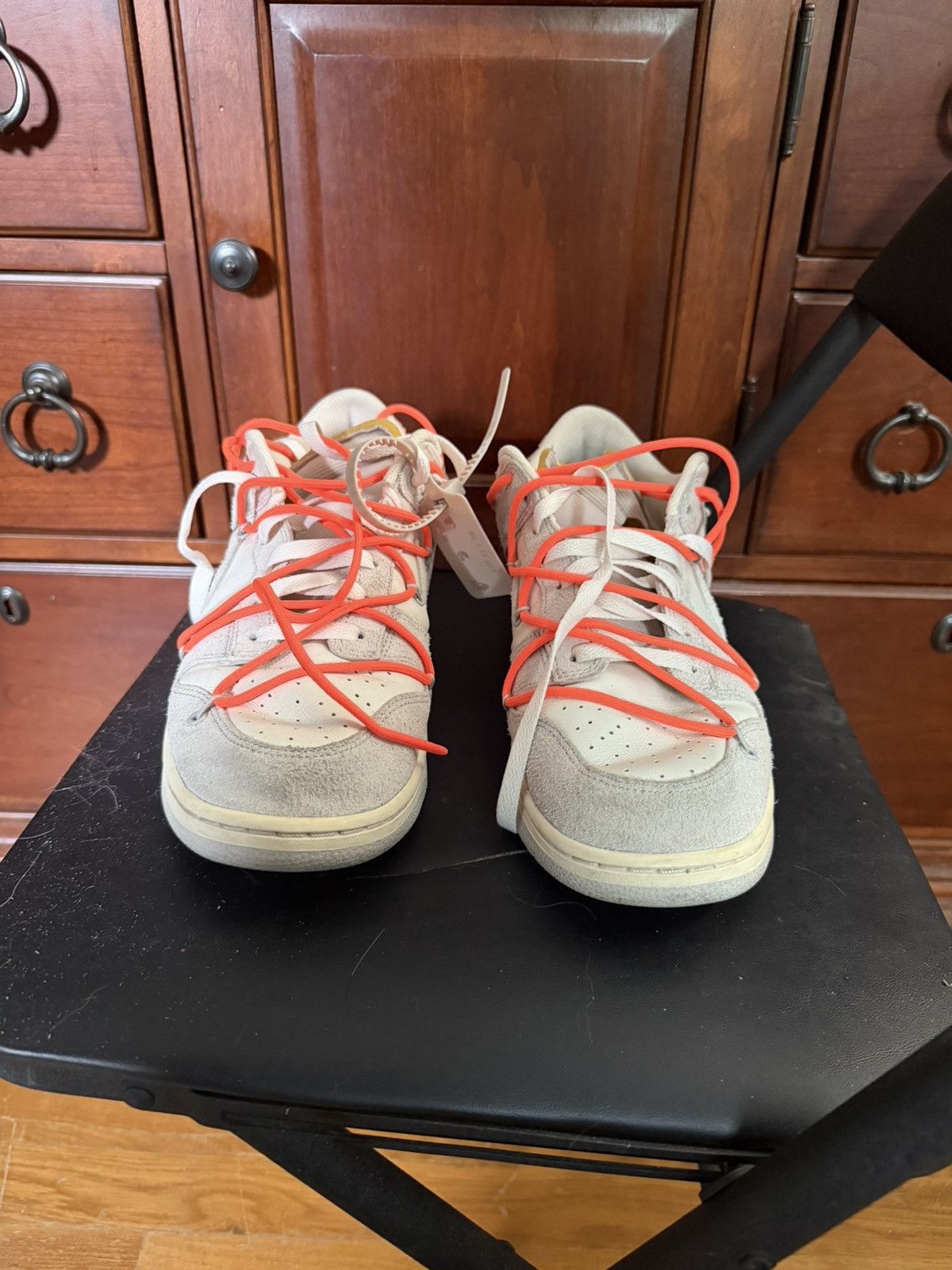 Nike × Off-White OffWhite Dunk Low Lot 11 Size US 12 / EU 45 - 7 Thumbnail