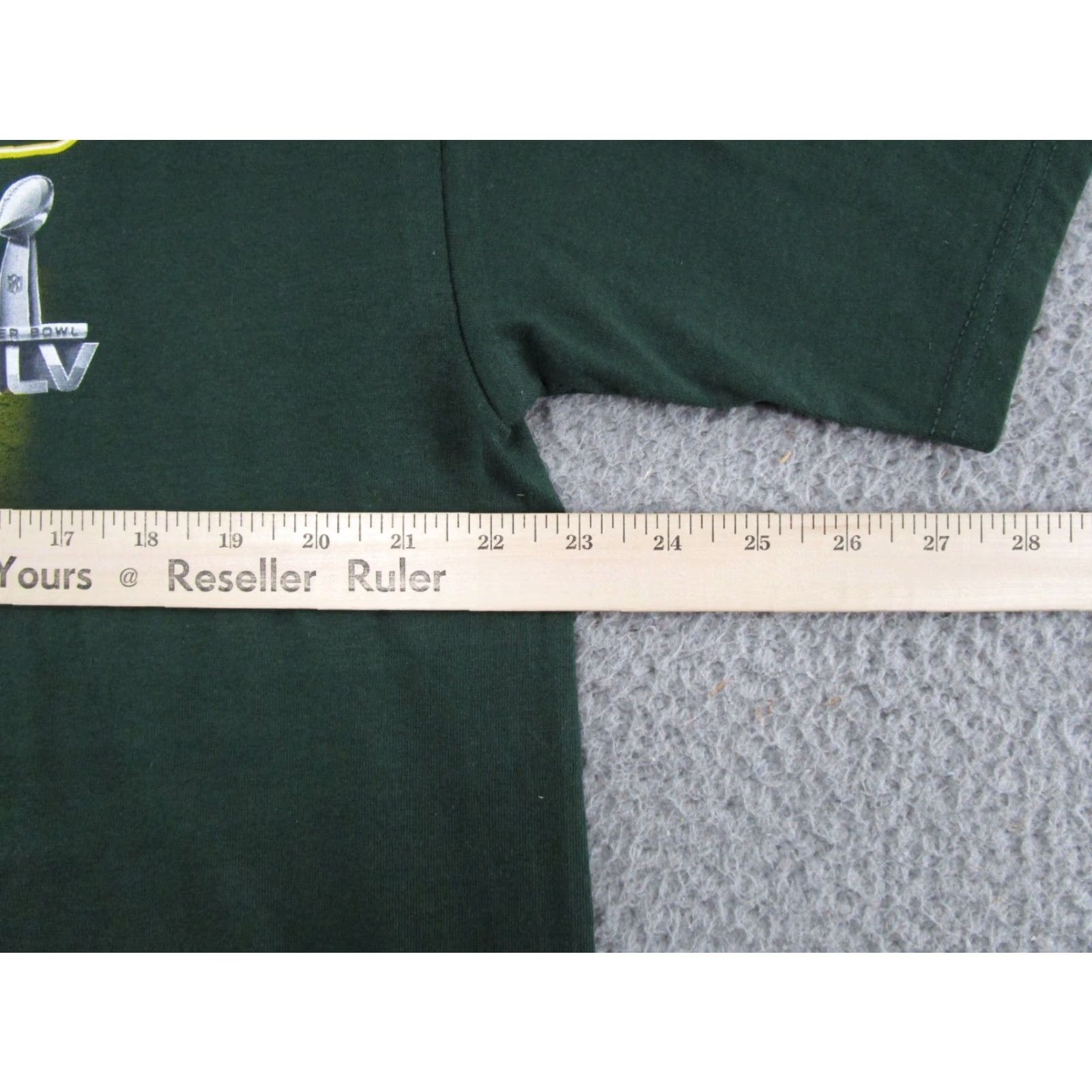 Fruit Of The Loom VINTAGE Green Bay Packers Super Bowl XLV Graphic T-Shirt Nike Size XL NEW Read Size US XL / EU 56 / 4 - 7 Thumbnail