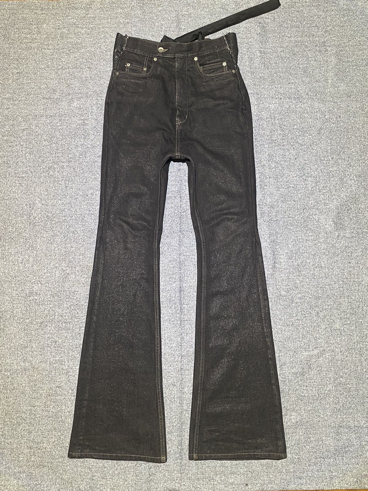 Rick Owens Rick Owens drkshdw F/W21 waxed selvedge denim bolans