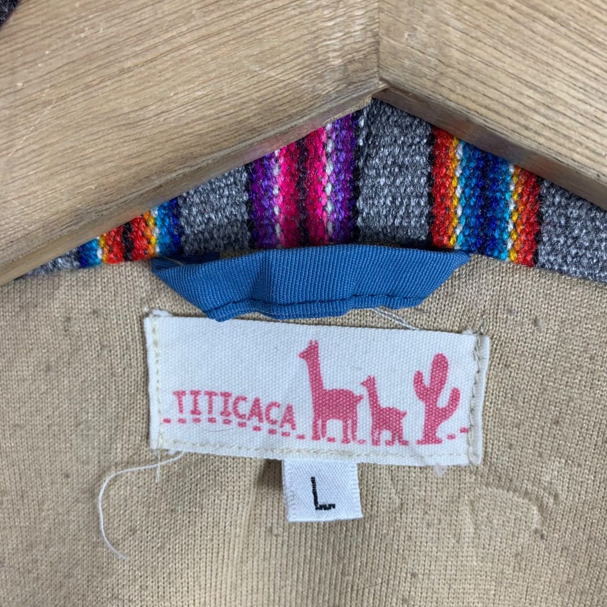 Japanese Brand TITICACA fuente fleece zipper hoodie Size L / US 10 / IT 46 - 3 Thumbnail