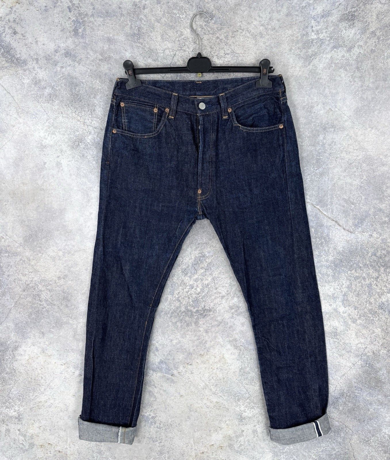 Levi's LEVI'S 501XX 37501 Made in JAPAN Selvedge Big-E Vintage W36 Size US 36 / EU 52 - 1 Thumbnail