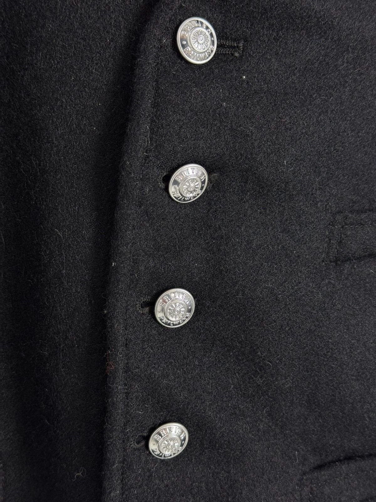 Vintage 60’s Vintage British Railways Guards Wool Short Chore Jacket Size US S / EU 44-46 / 1 - 8 Thumbnail