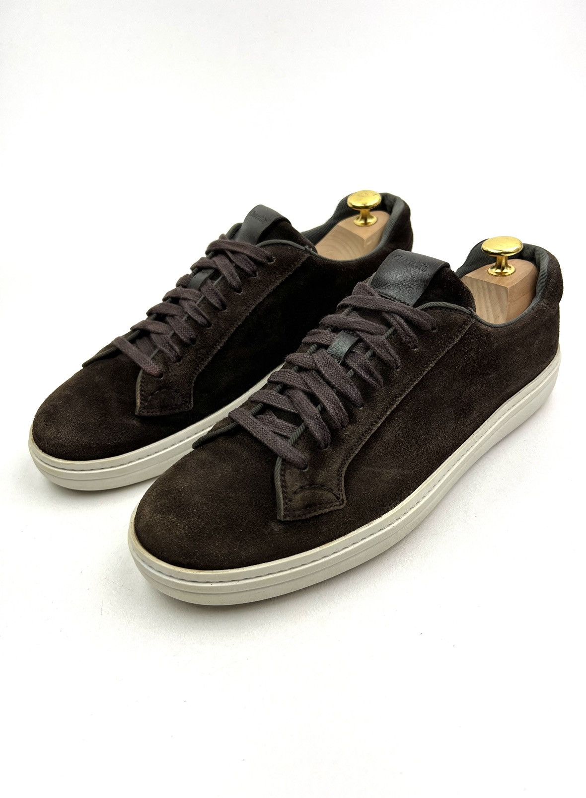 image of Churchs x Grenson Church's Suede Classic Brown Sneakers, Men's (Size 9)