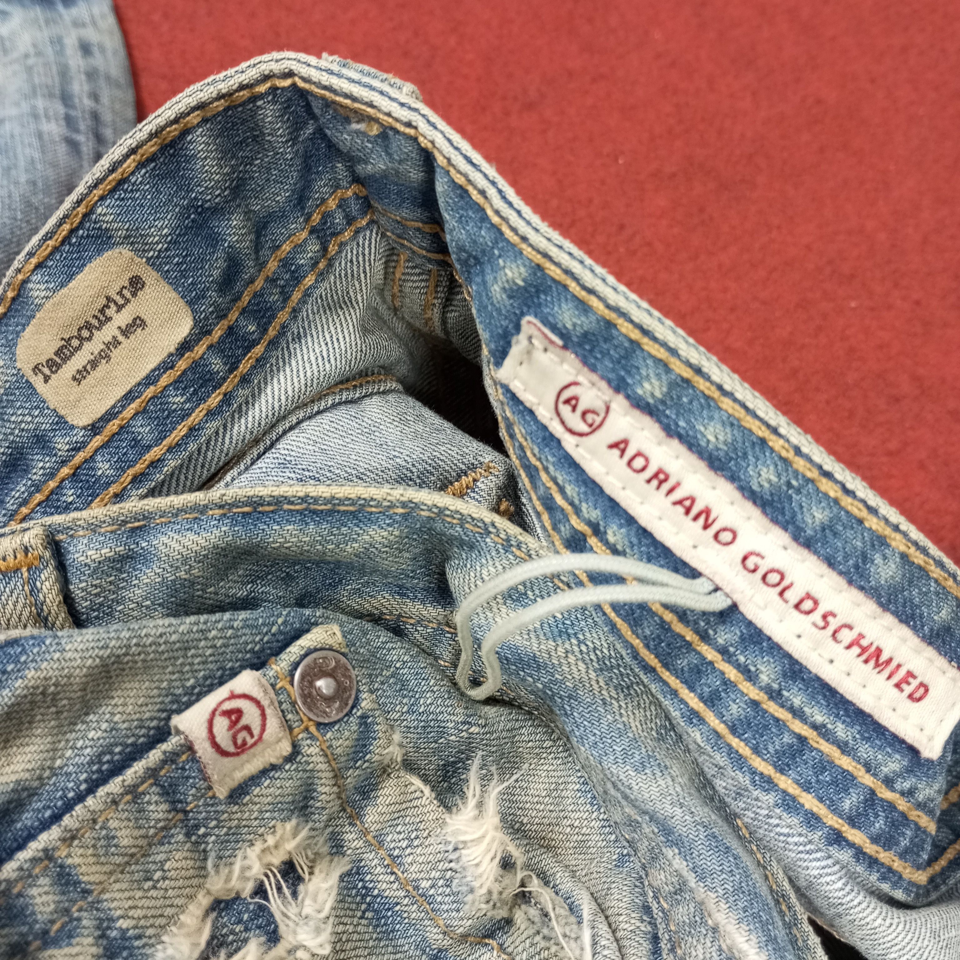 AG Adriano Goldschmied AG Adriano Goldschmied Straight Leg Jeans Size US 36 / EU 52 - 13 Thumbnail