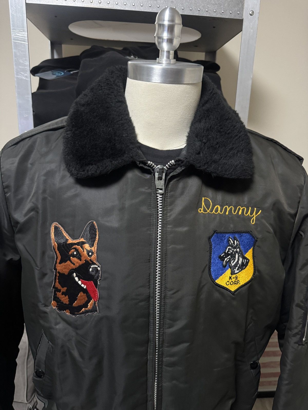 Vintage Vintage 70's Errolson K9 Marine Bomber Jacket Size US L / EU 52-54 / 3 - 11 Thumbnail