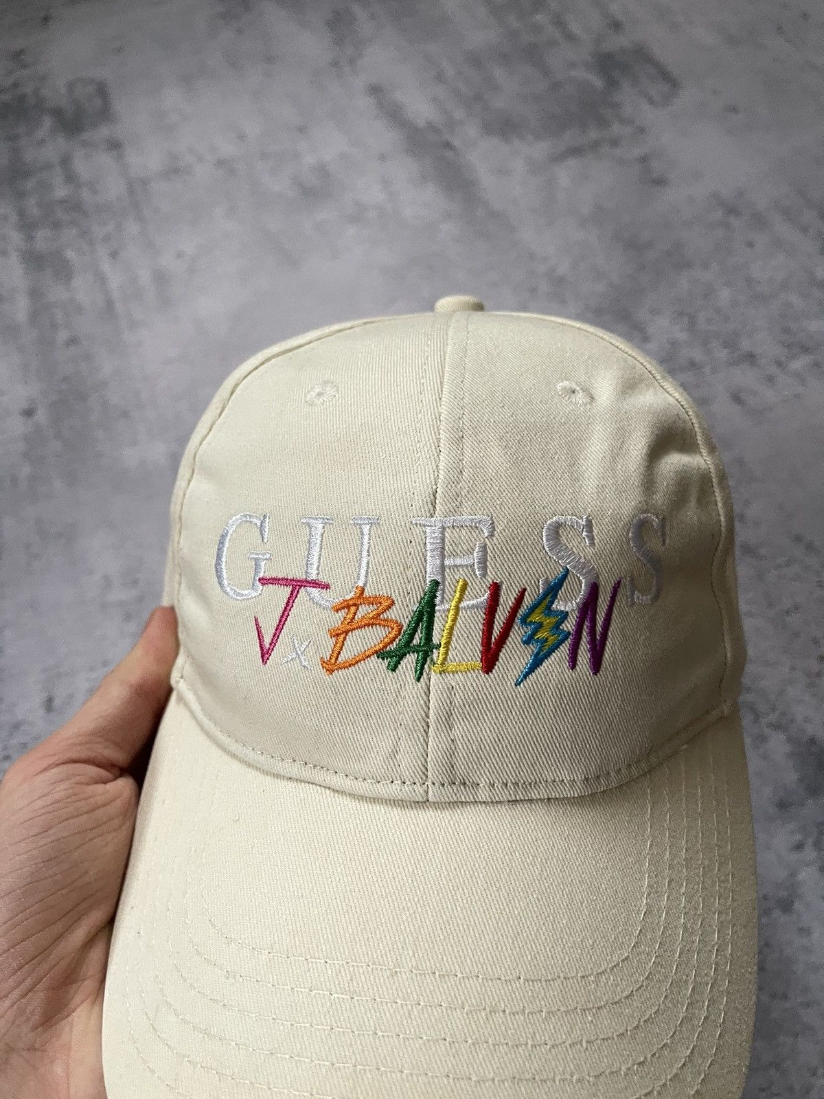 Guess × J Balvin Guess x J Balvin Embroidered Logo Hat Cap Adjustable Size ONE SIZE - 10 Thumbnail