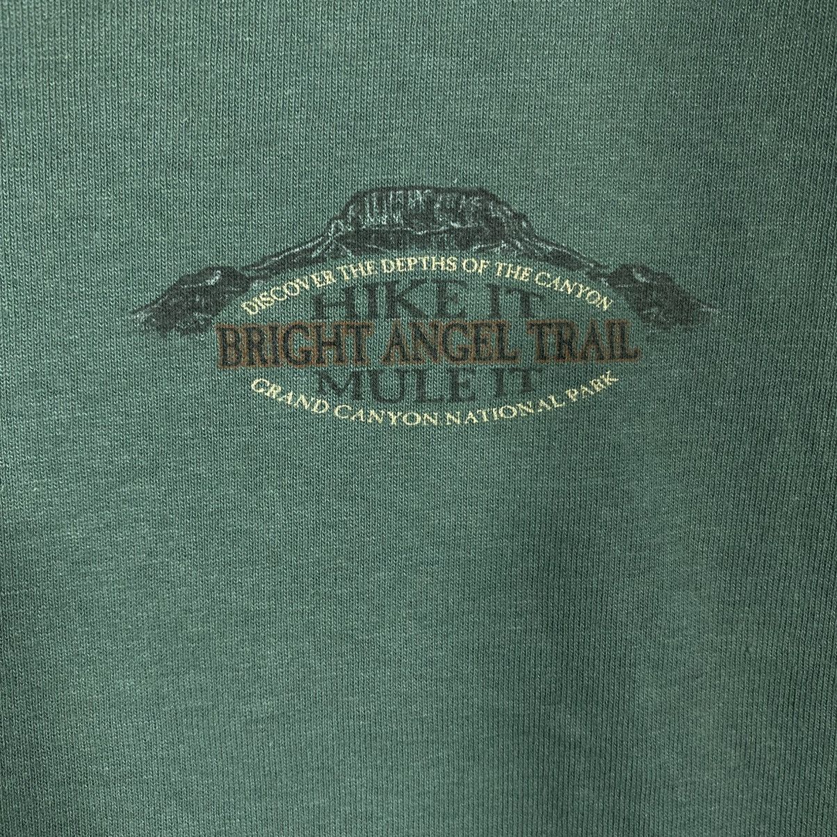 Vintage Vintage 90's BRIGHT ANGEL TRAIL Grand Canyon Tee Shirt Size US L / EU 52-54 / 3 - 4 Thumbnail