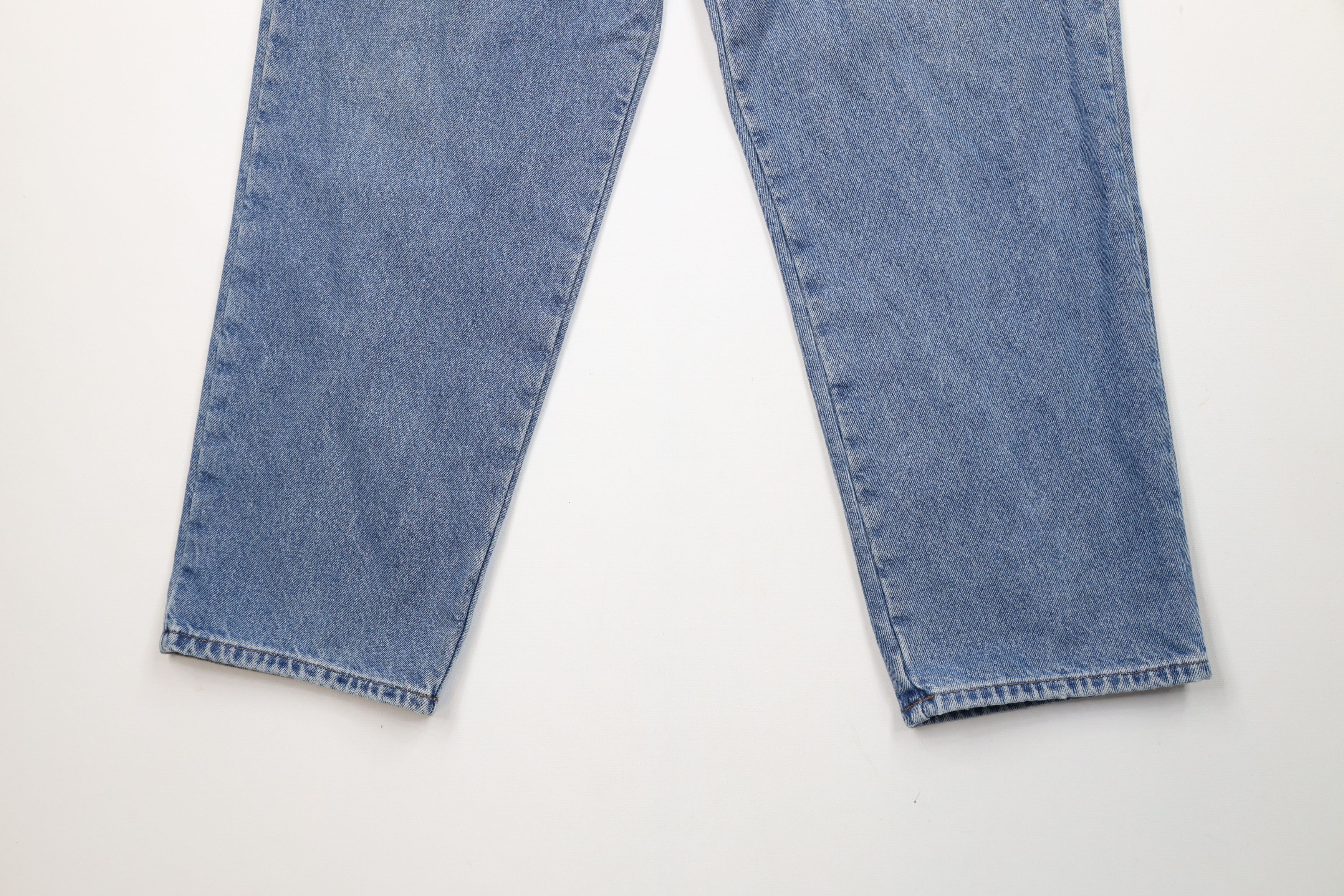 L.L. Bean × Vintage Vintage LL Bean Relaxed Fit Flannel Lined Denim Jeans Blue Size US 36 / EU 52 - 5 Thumbnail