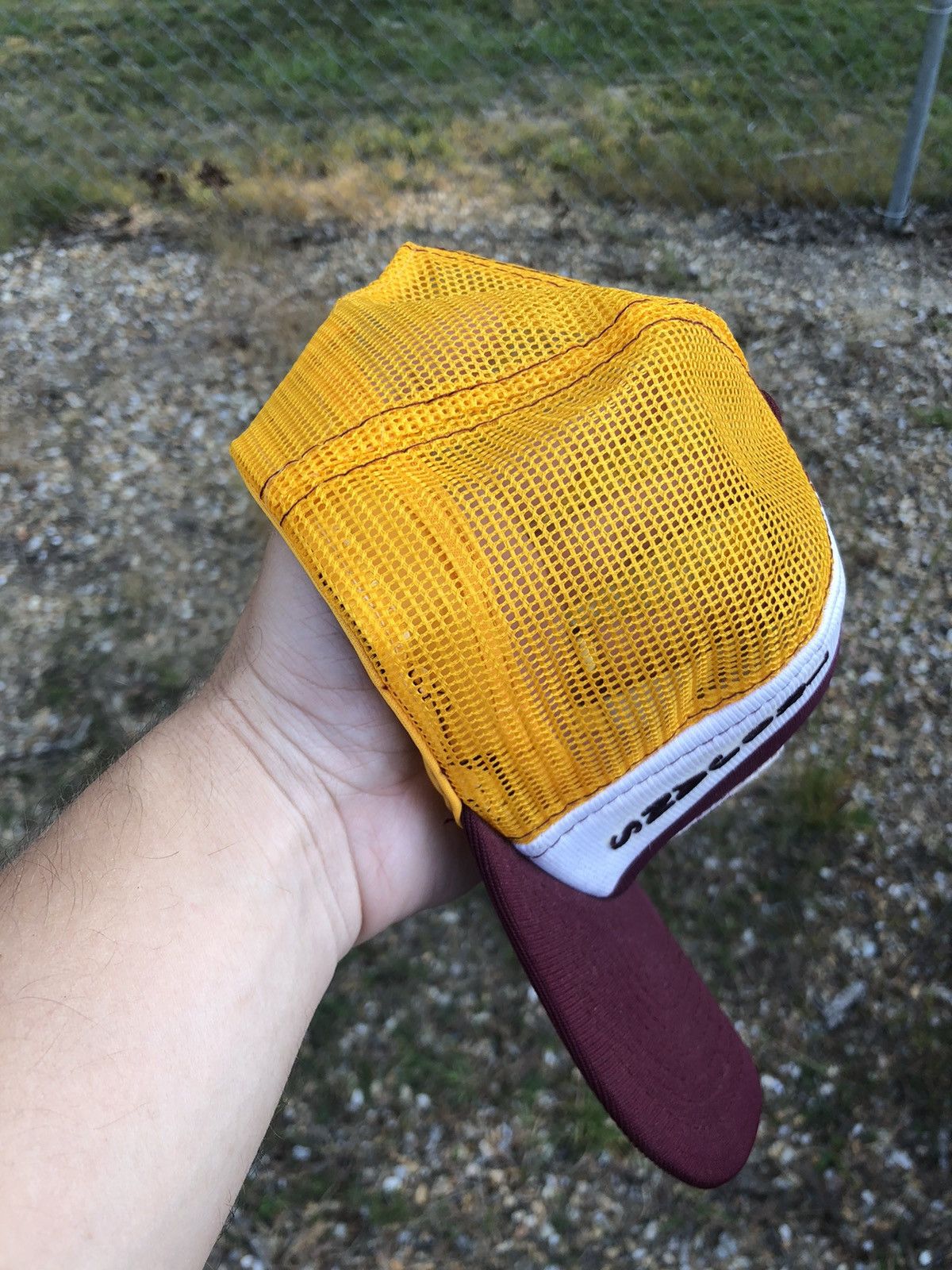 Vintage Vintage 90s USC Trojans Trucker Cap Size ONE SIZE - 6 Thumbnail