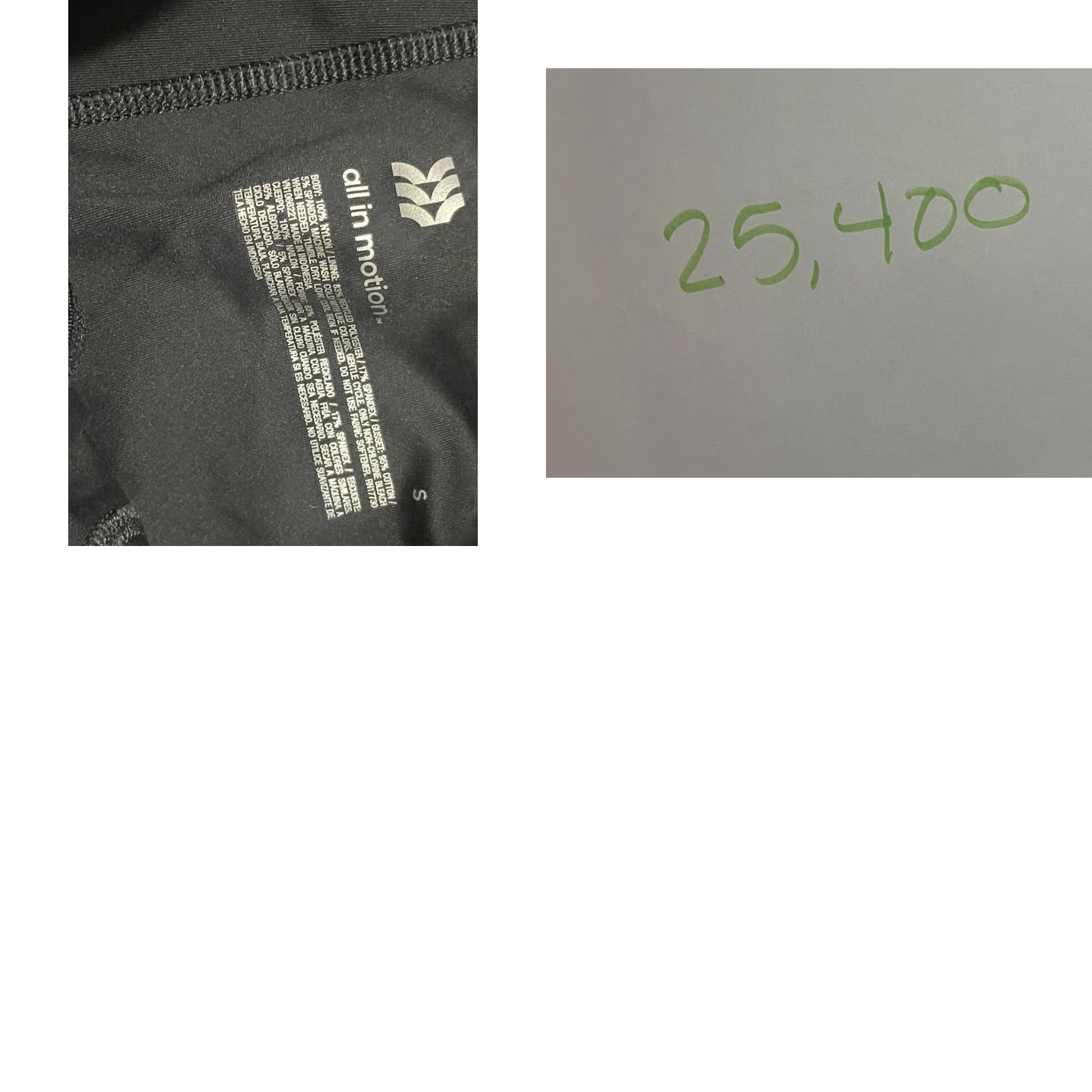 Vintage All In Motion Shorts Women Small Black Activewear Shorts Womens Size 28" / US 6 / IT 42 - 8 Thumbnail