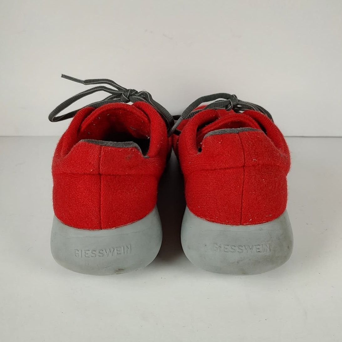 GIESSWEIN Giesswein Merino Wool Runner Sneakers Flame Red Eu 41 US 8 Size US 8 / EU 41 - 4 Thumbnail
