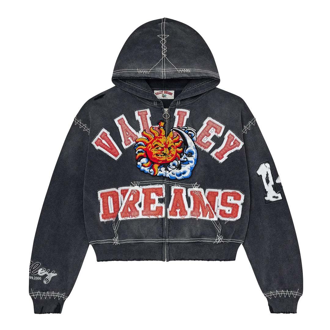 Vale Vale Forever Sunny Zip Up Jacket Hoodie Size US XL / EU 56 / 4 - 3 Thumbnail