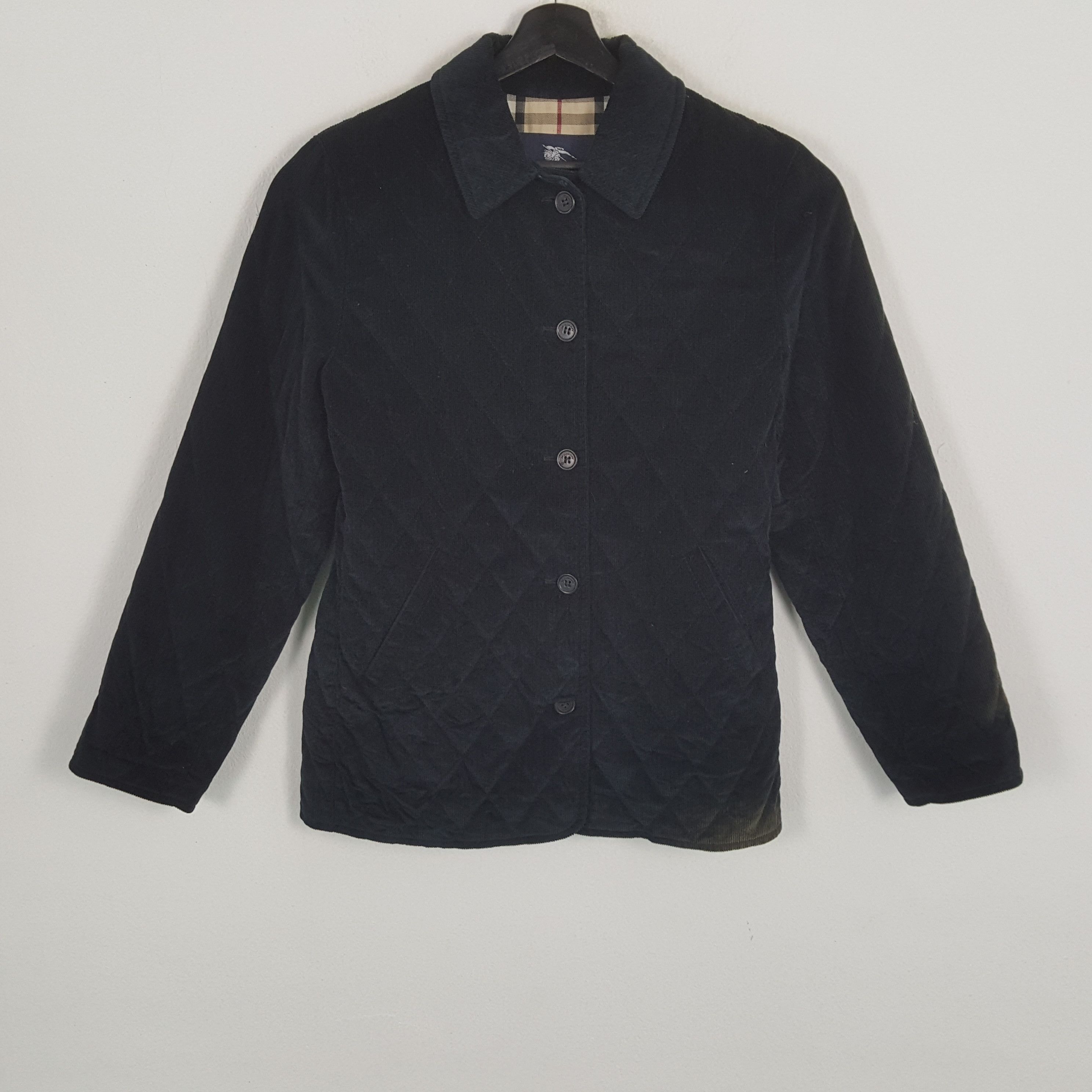 Burberry BURBERRY LONDON Fashion Style Custom Art Velvet Jacket Size US S / EU 44-46 / 1 - 3 Thumbnail