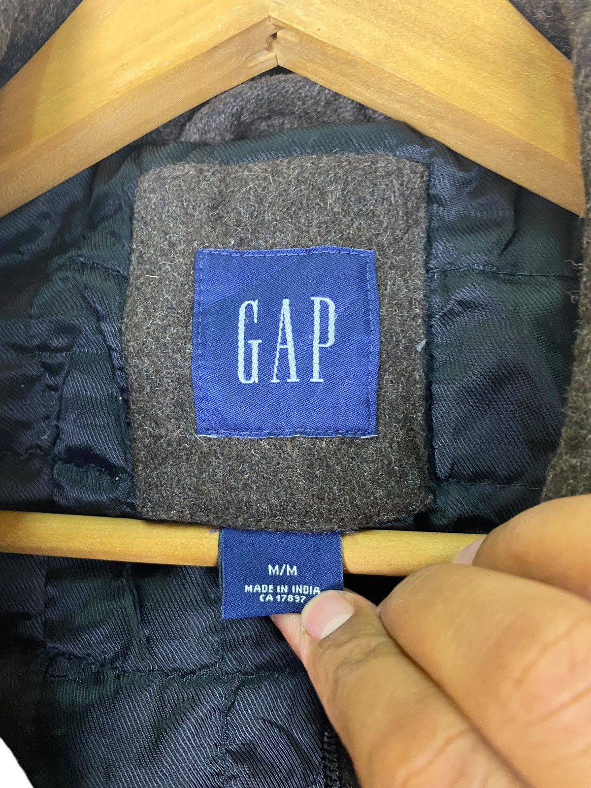 Gap × Harris Tweed Gap Wool Outshell Bomber Jacket Size US M / EU 48-50 / 2 - 12 Thumbnail