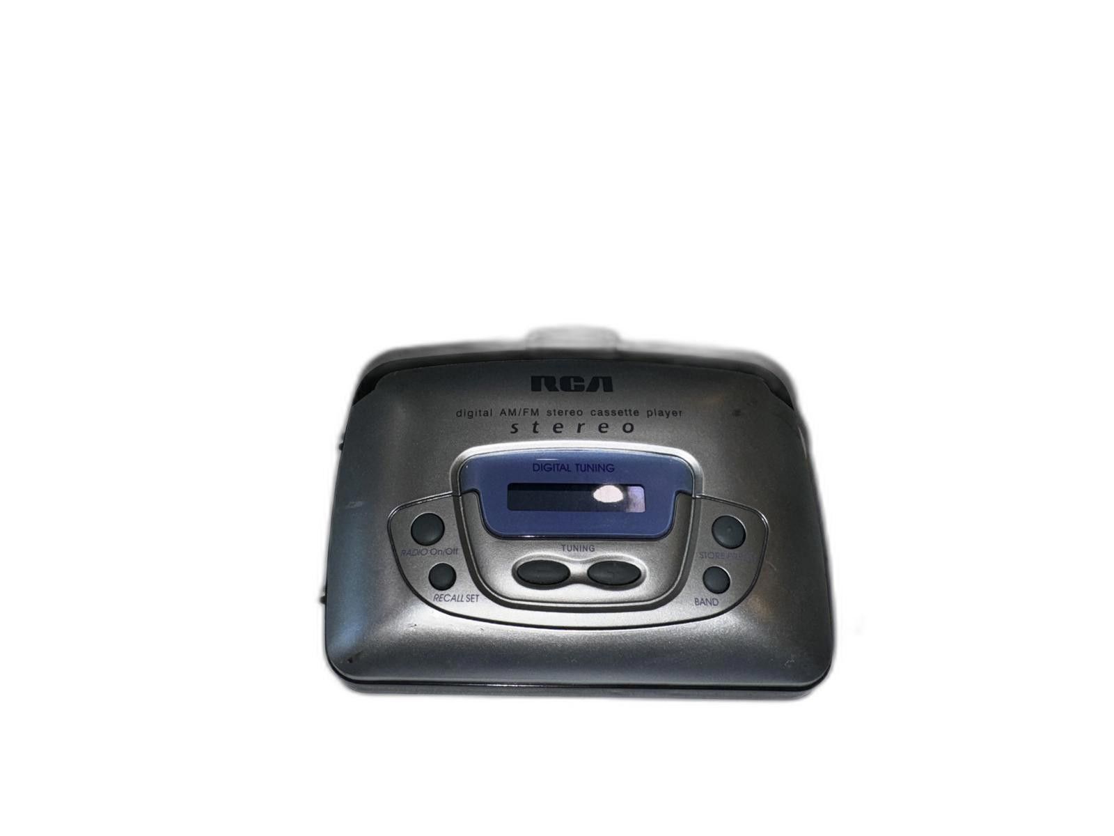 Designer RCA AM/FM Compact Stereo Cassette Player - tested Size ONE SIZE - 1 Thumbnail