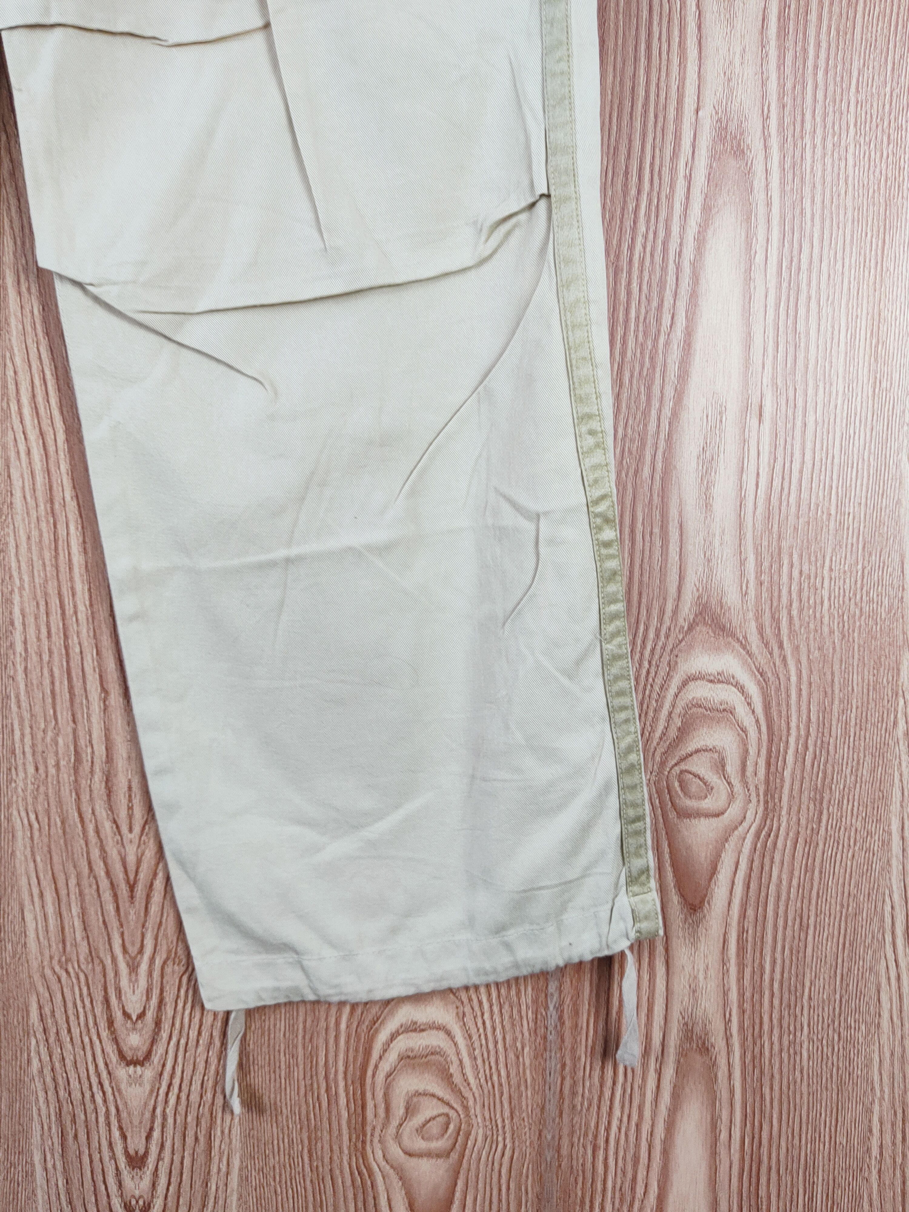 Japanese Brand D Johny Was Green Multipocket Tactical Cargo Pants #W525 Size US 32 / EU 48 - 6 Thumbnail