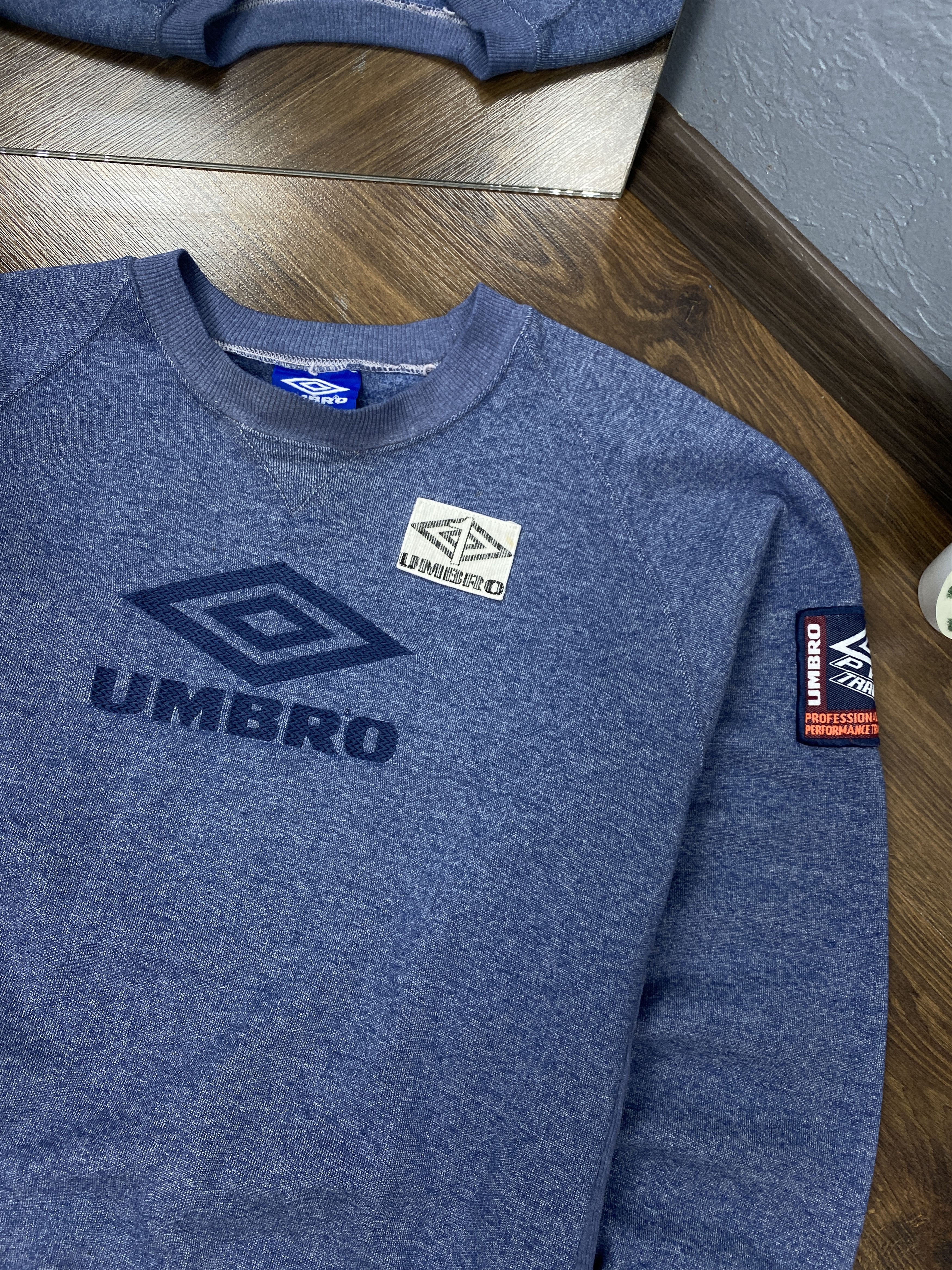 Umbro × Vintage Umbro vintage big logo sweatshirt Size US XL / EU 56 / 4 - 2 Thumbnail