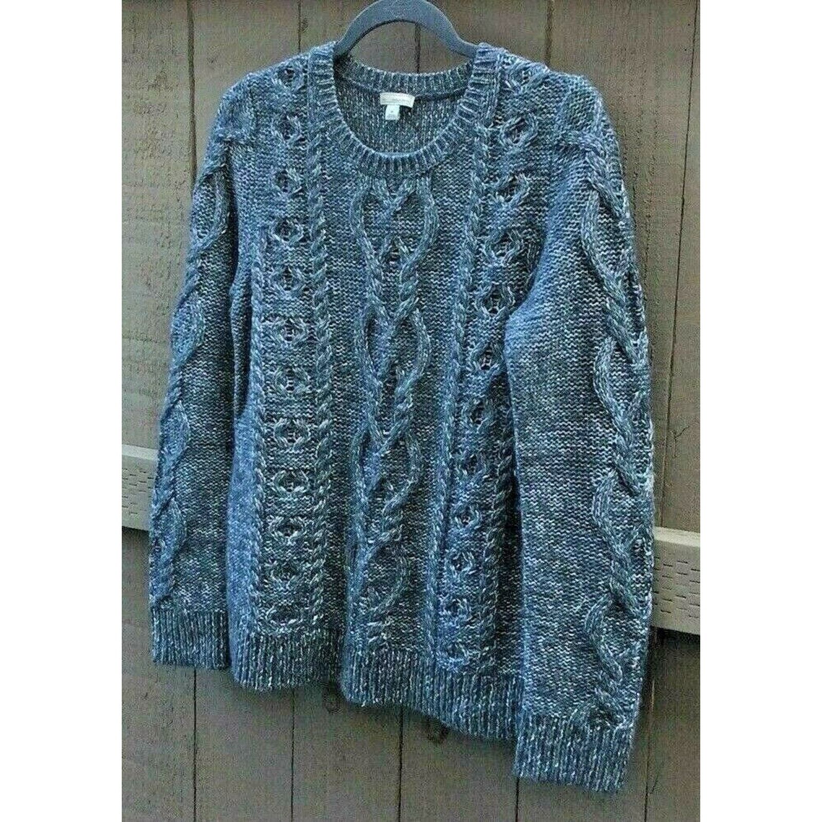 Gap Gap Sweater Womens Knitted Design Grayish Blue SIZE M Size M / US 6-8 / IT 42-44 - 4 Thumbnail