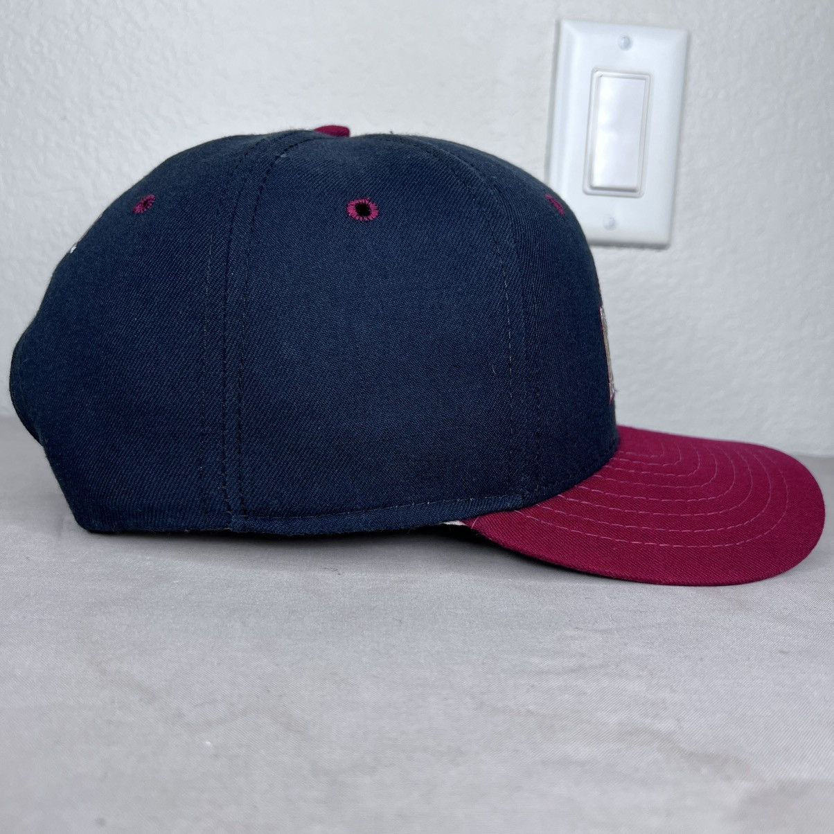 New Era Vintage 1990s NBA Denver Nuggets New Era Plain Logo Snapback Size ONE SIZE - 6 Thumbnail